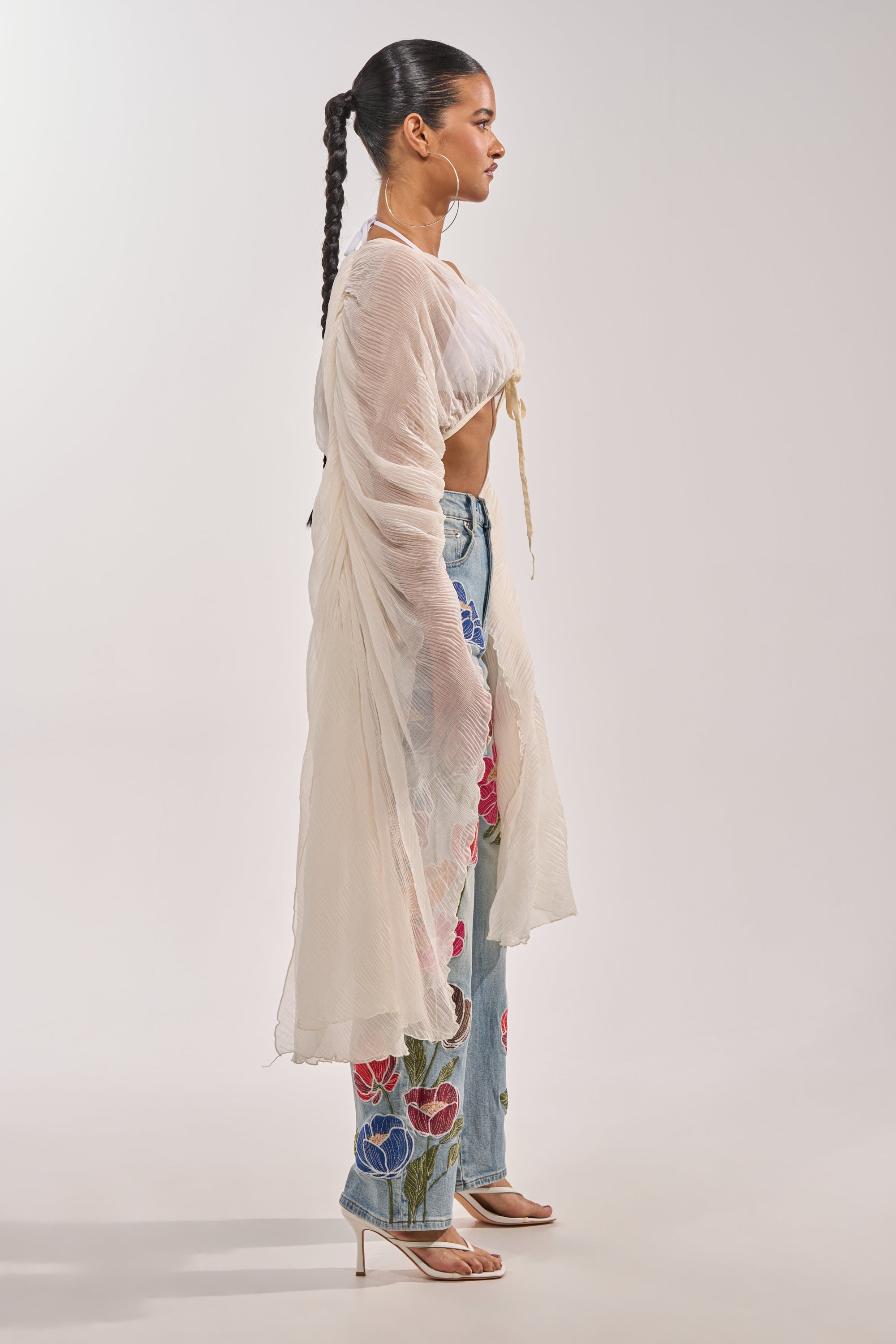 FLY AWAY CHIFFON BLOUSE