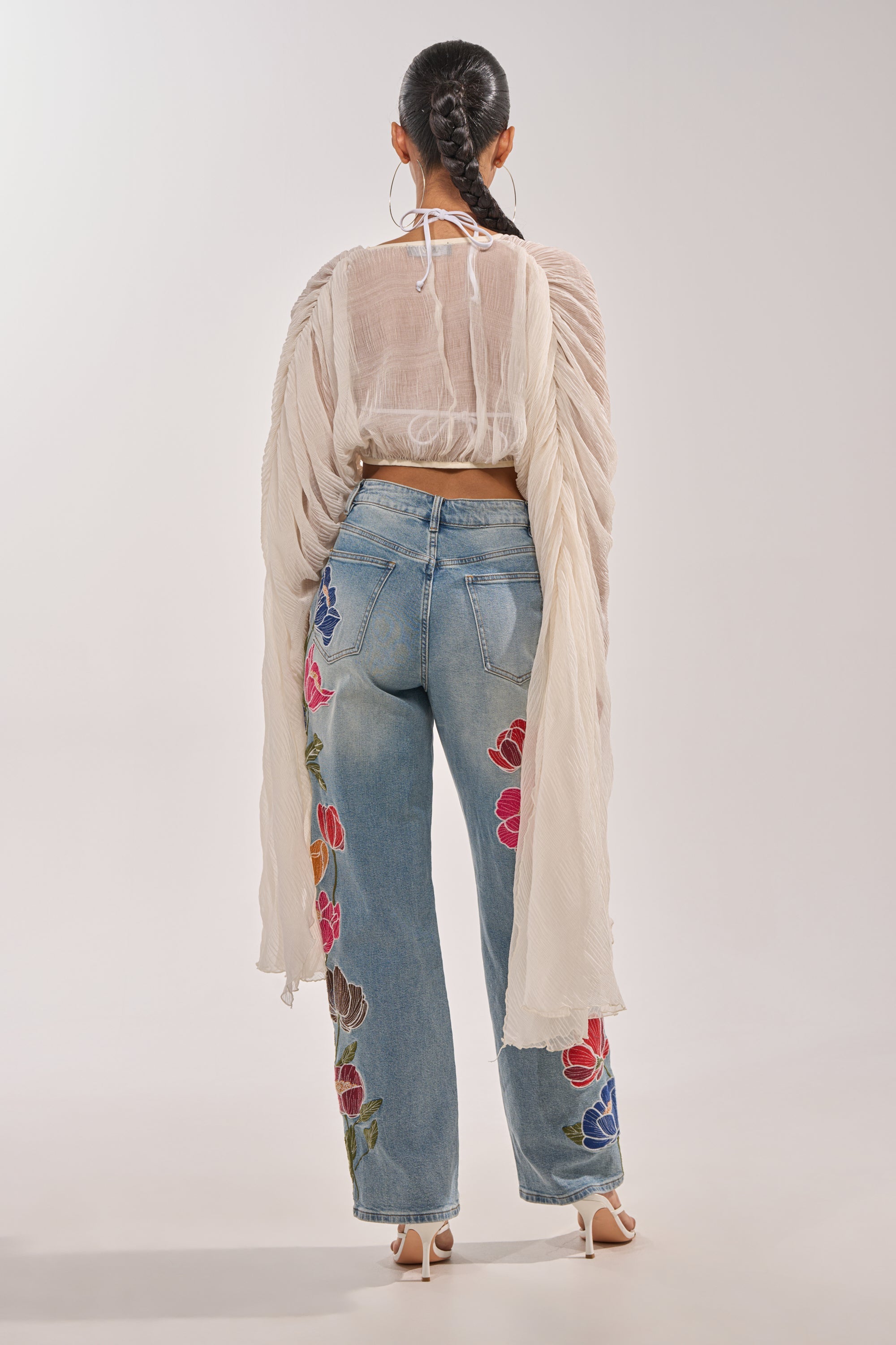 FLY AWAY CHIFFON BLOUSE
