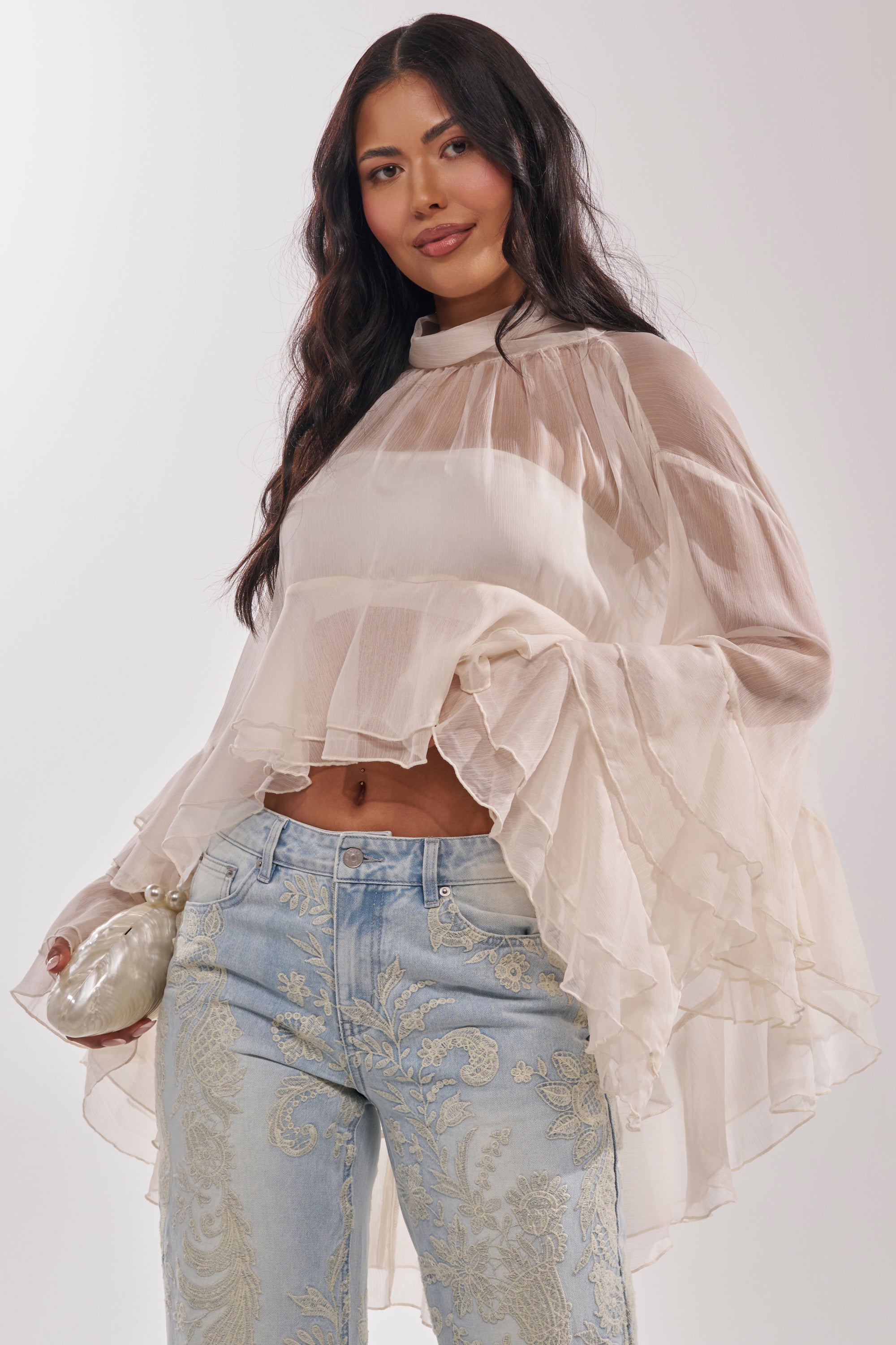 MARGOT CHIFFON BLOUSE