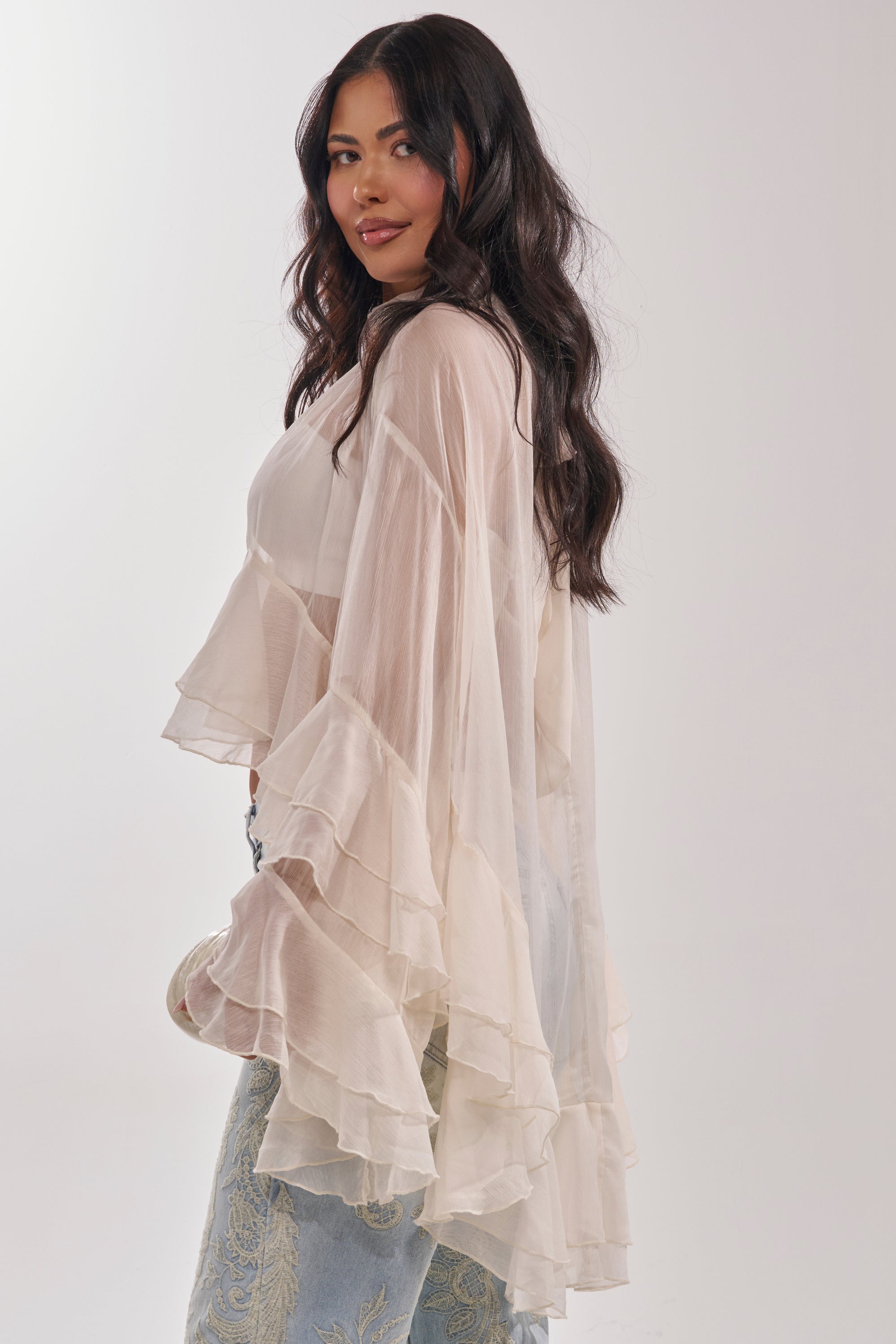 MARGOT CHIFFON BLOUSE