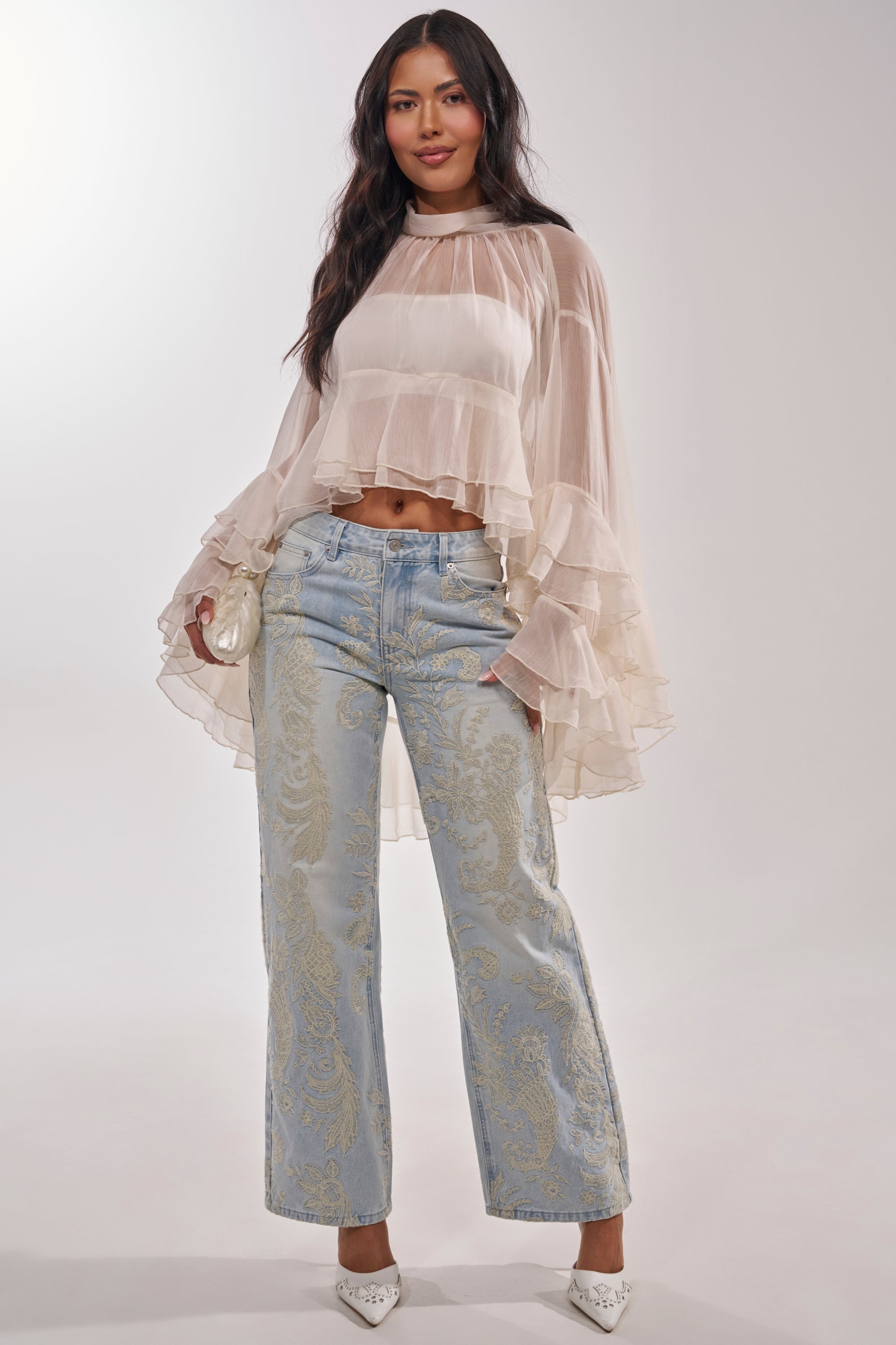 MARGOT CHIFFON BLOUSE