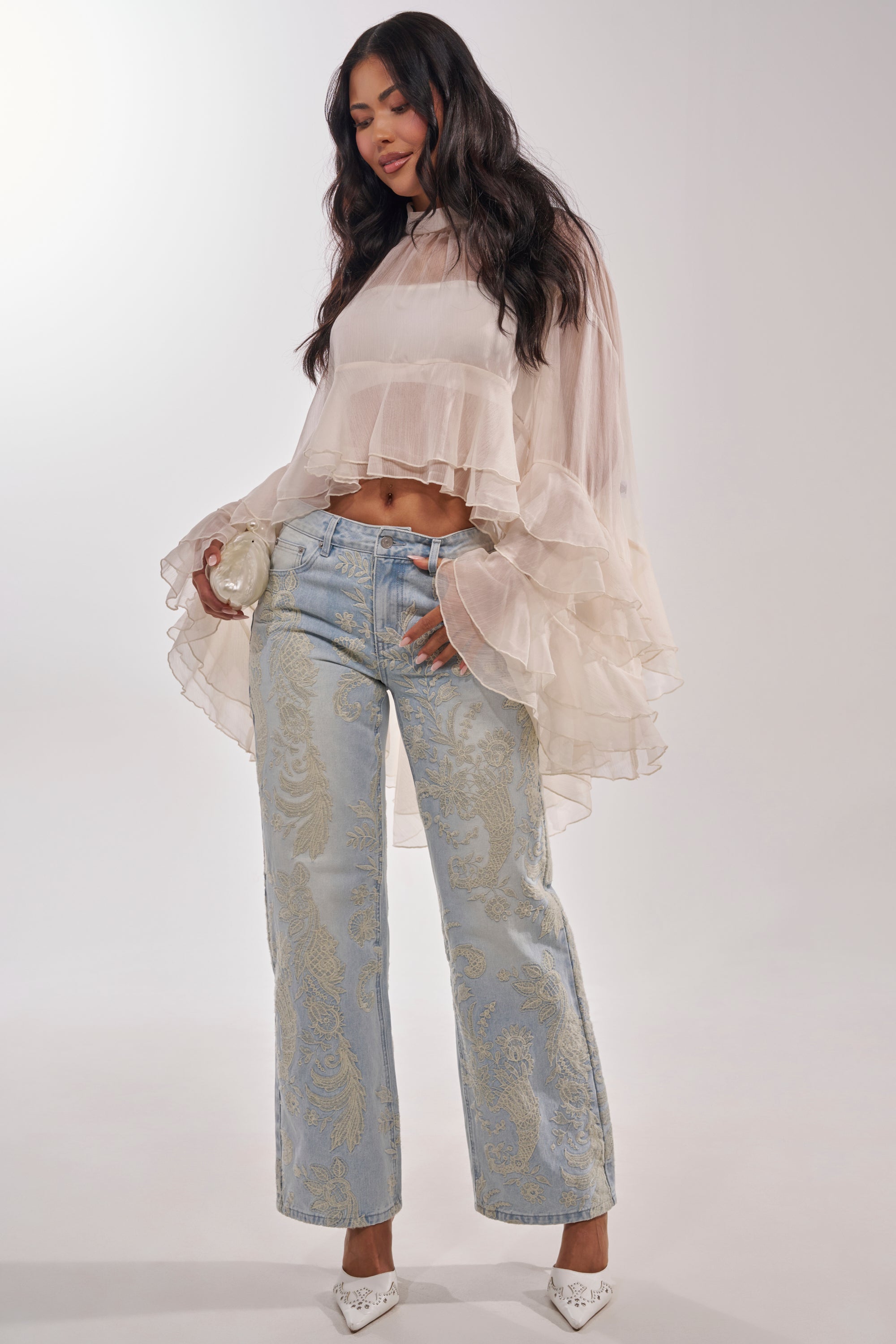 MARGOT CHIFFON BLOUSE