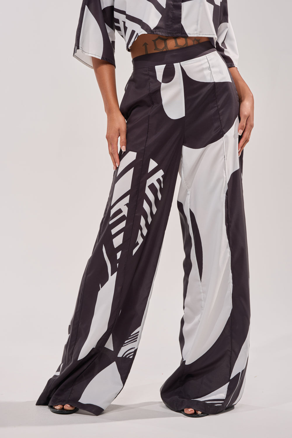 NOIR GODDESS PALAZZO PANT