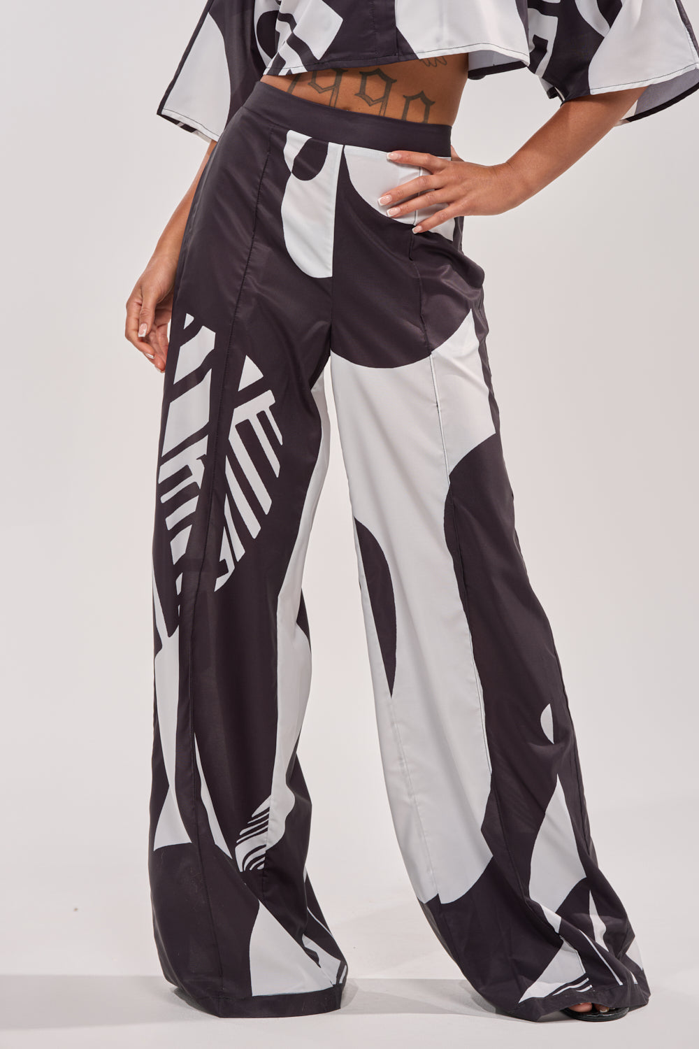 NOIR GODDESS PALAZZO PANT
