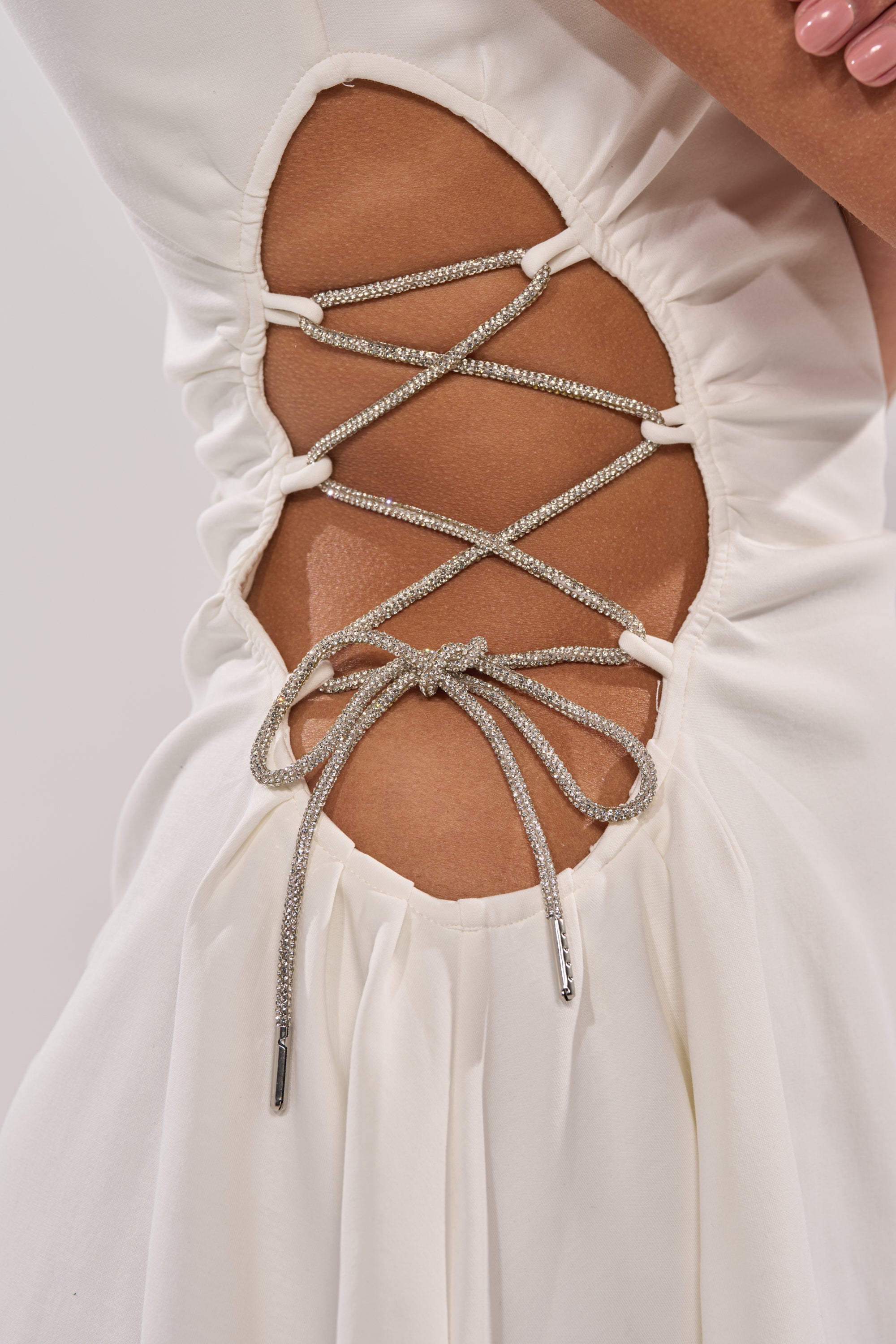 STAY CLASSY CUT OUT MINI DRESS