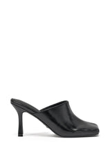 AZALEA WANG JONENE BLACK STILETTO MULE