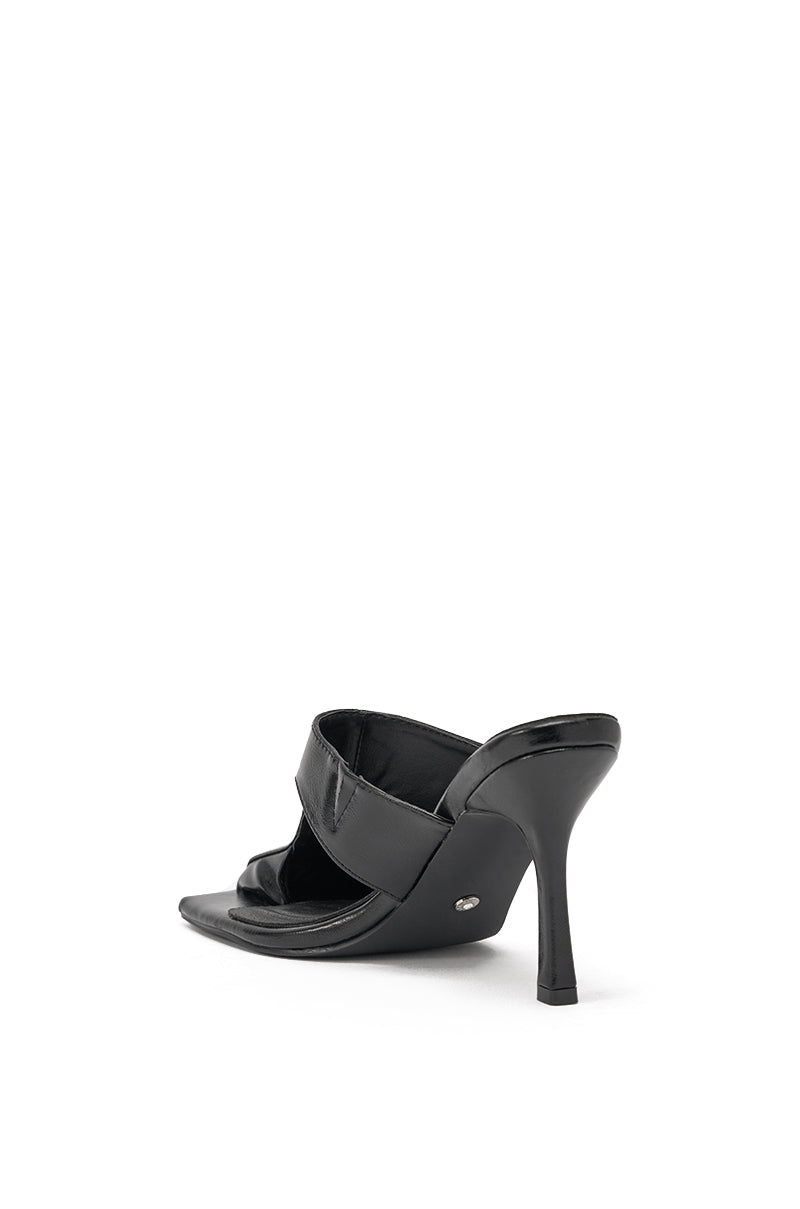 AZALEA WANG JONENE BLACK STILETTO MULE