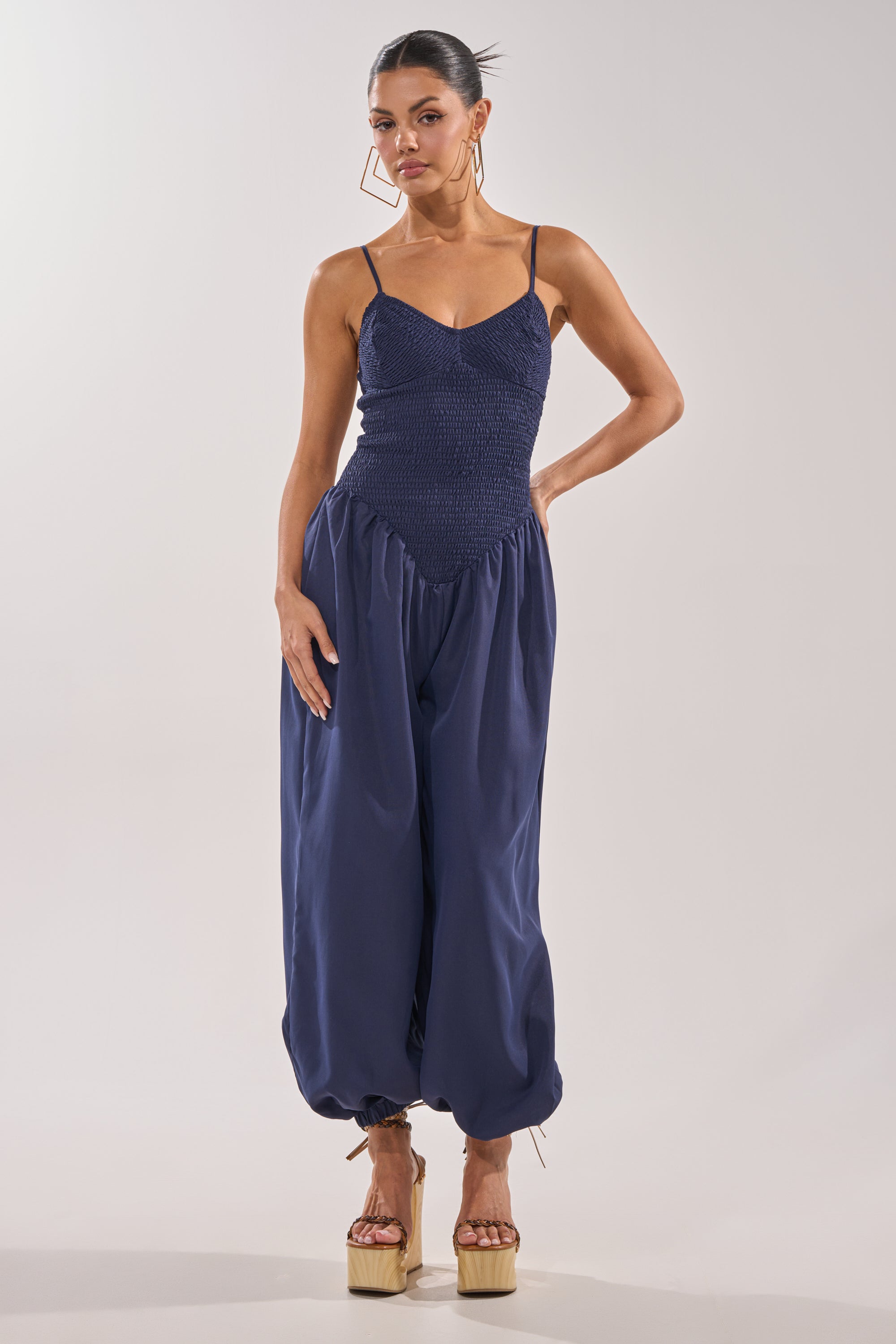 TRENDSETTER BALLOON PANT JUMPSUIT