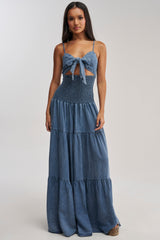 JUMPIN AROUND DENIM JUMPSUIT