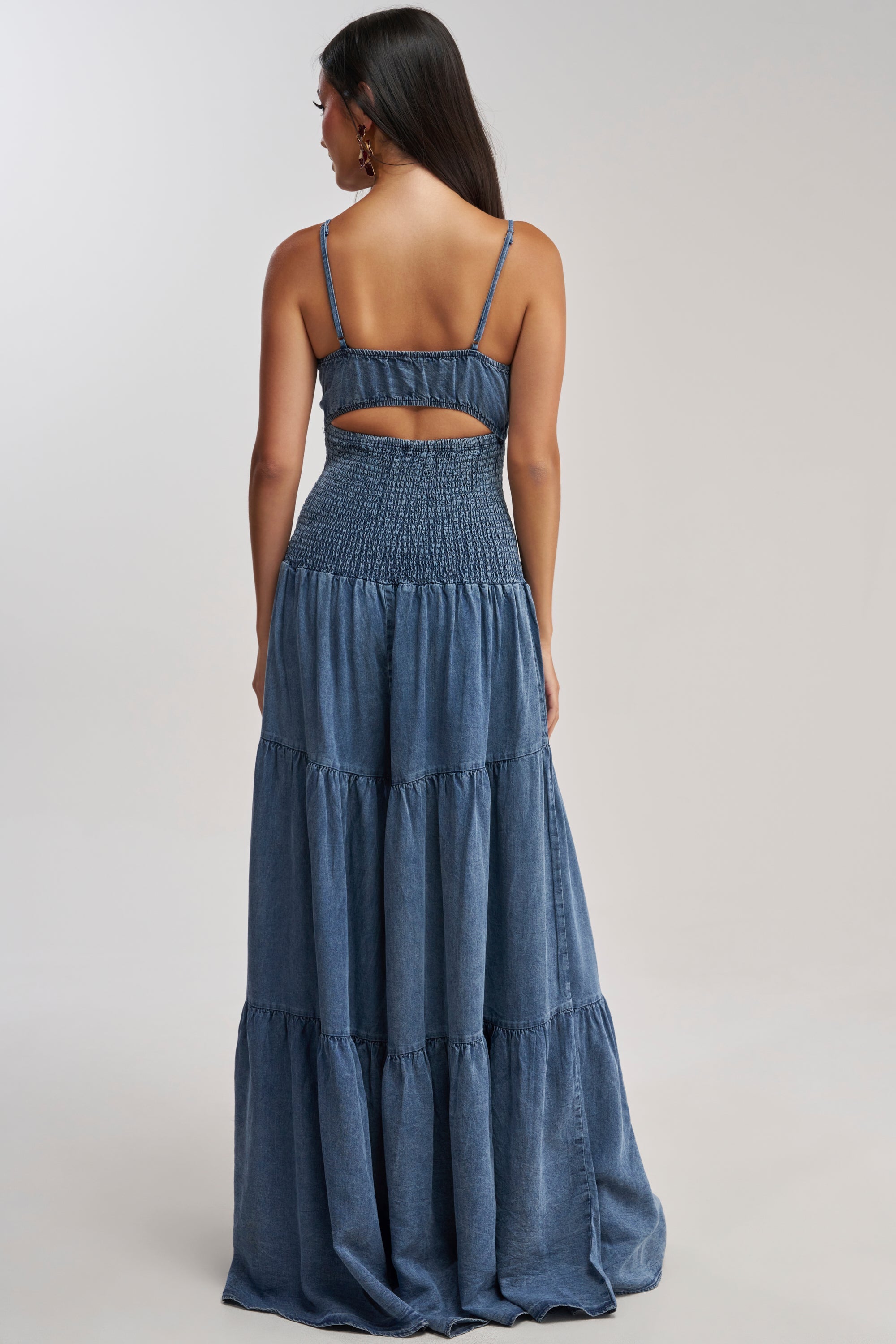 JUMPIN AROUND DENIM JUMPSUIT