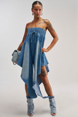 DIFFERENT FROM THE REST DENIM JUMPSUIT