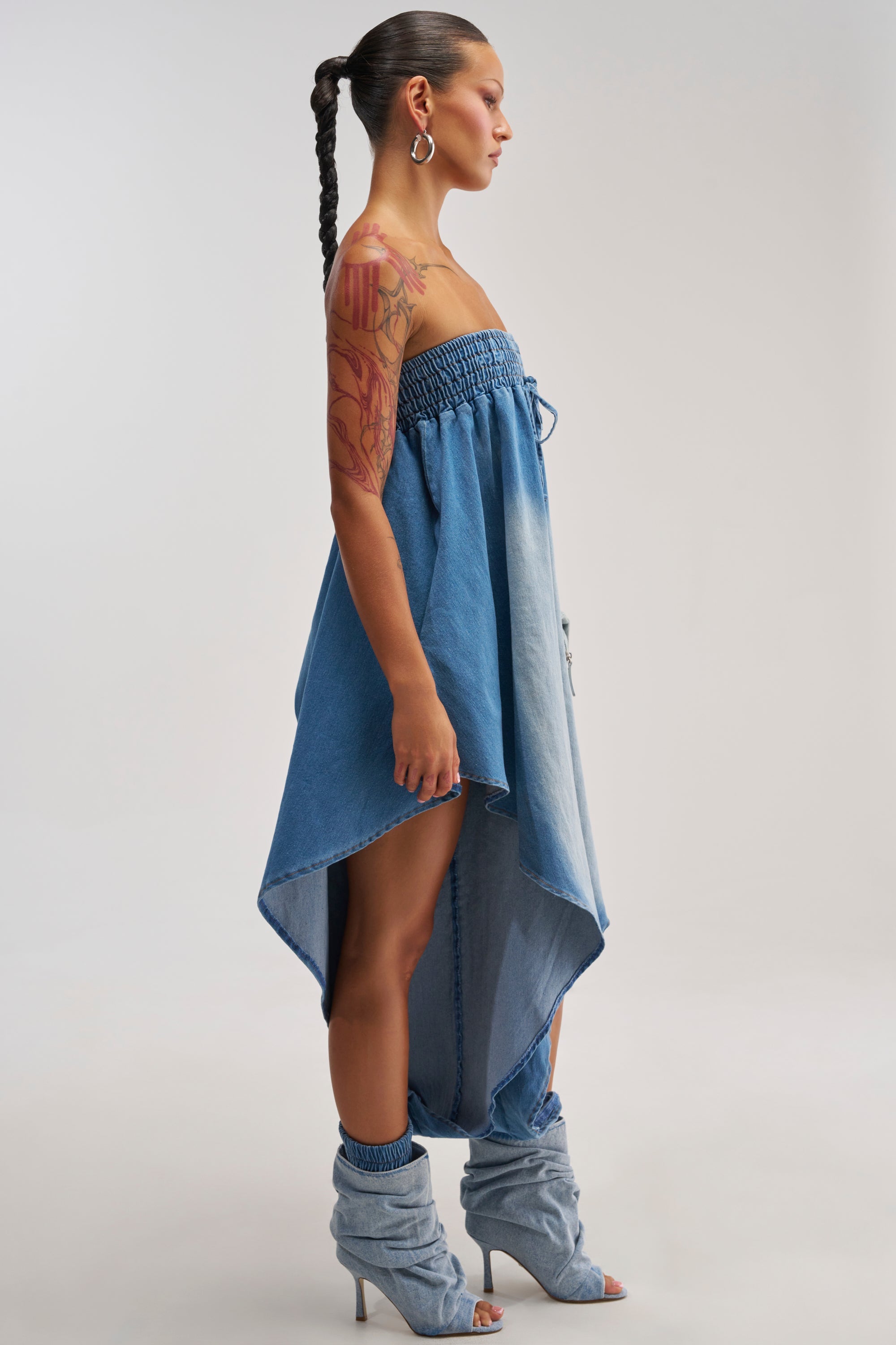 DIFFERENT FROM THE REST DENIM JUMPSUIT