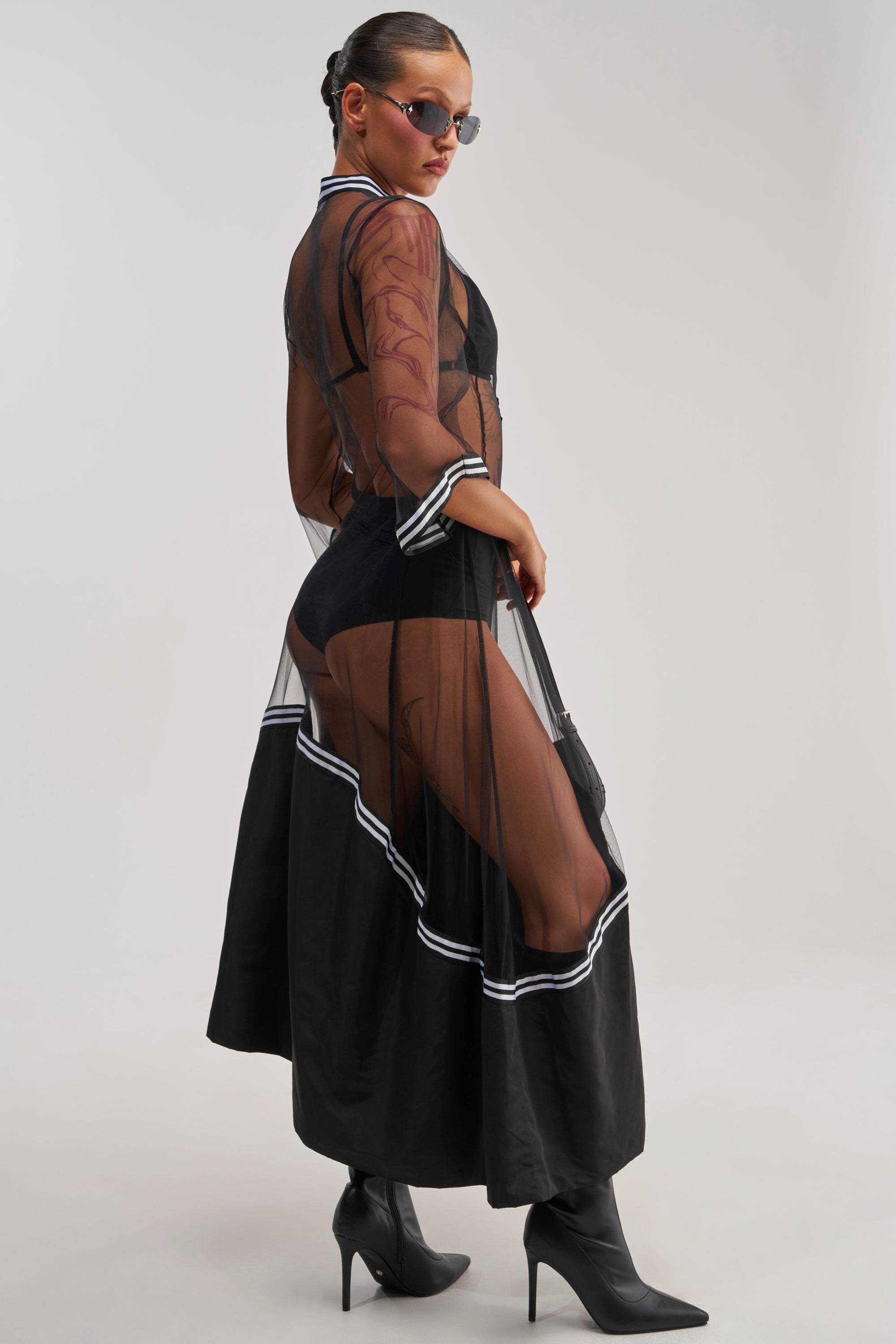 NOW YOU SEE ME NOW YOU DON'T MAXI DRESS