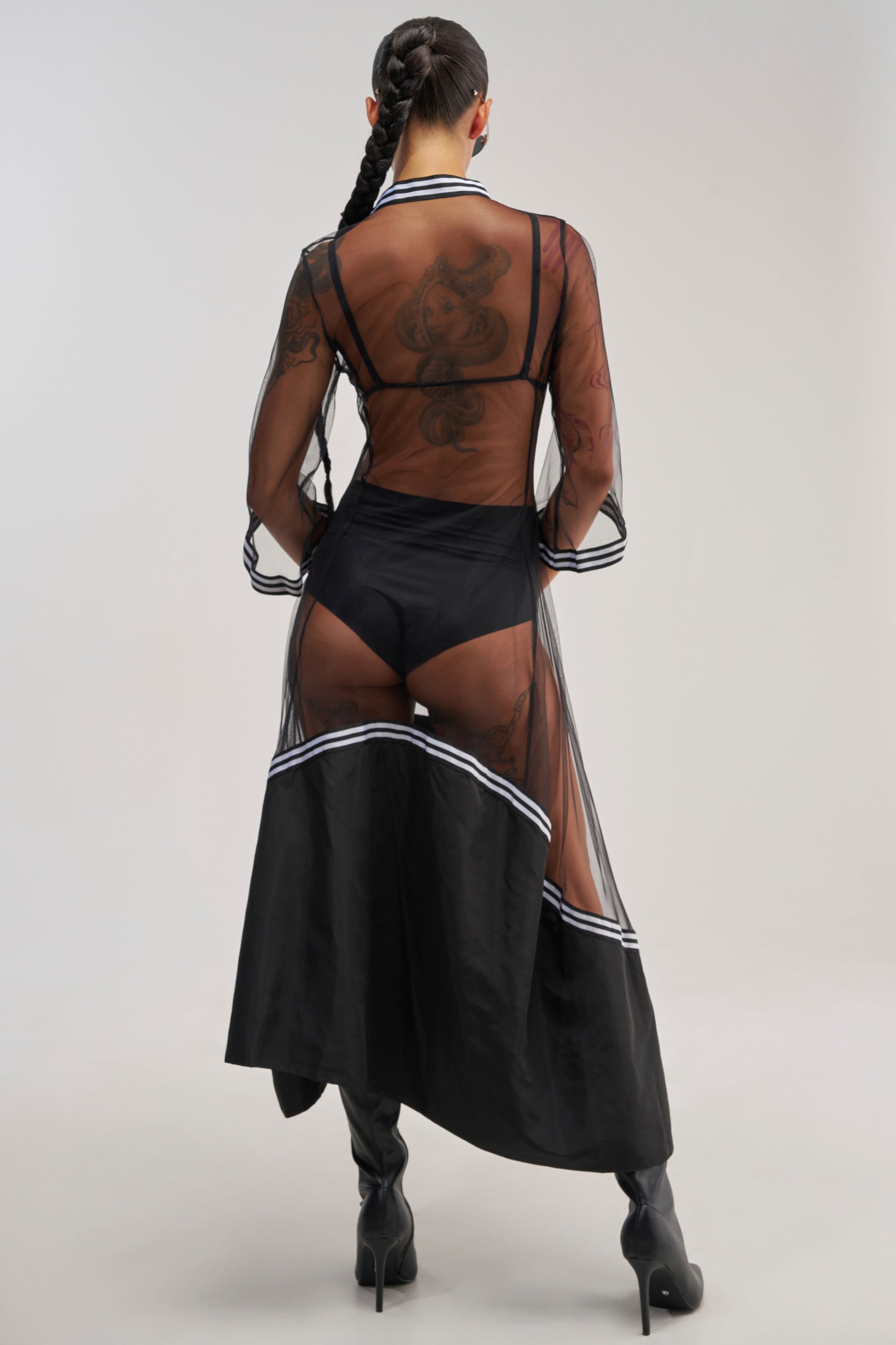 NOW YOU SEE ME NOW YOU DON'T MAXI DRESS