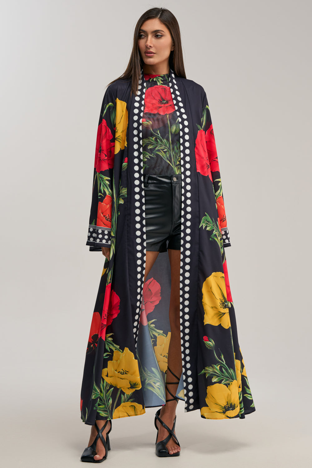 BELLADONNA SATIN DUSTER