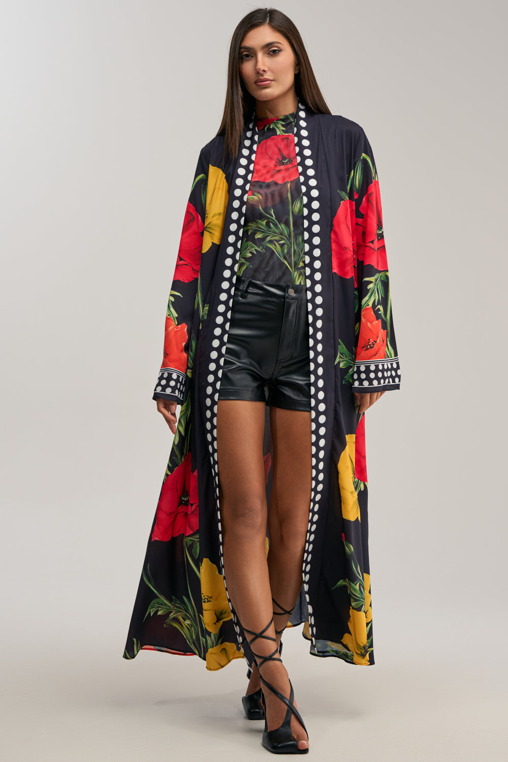 BELLADONNA SATIN DUSTER