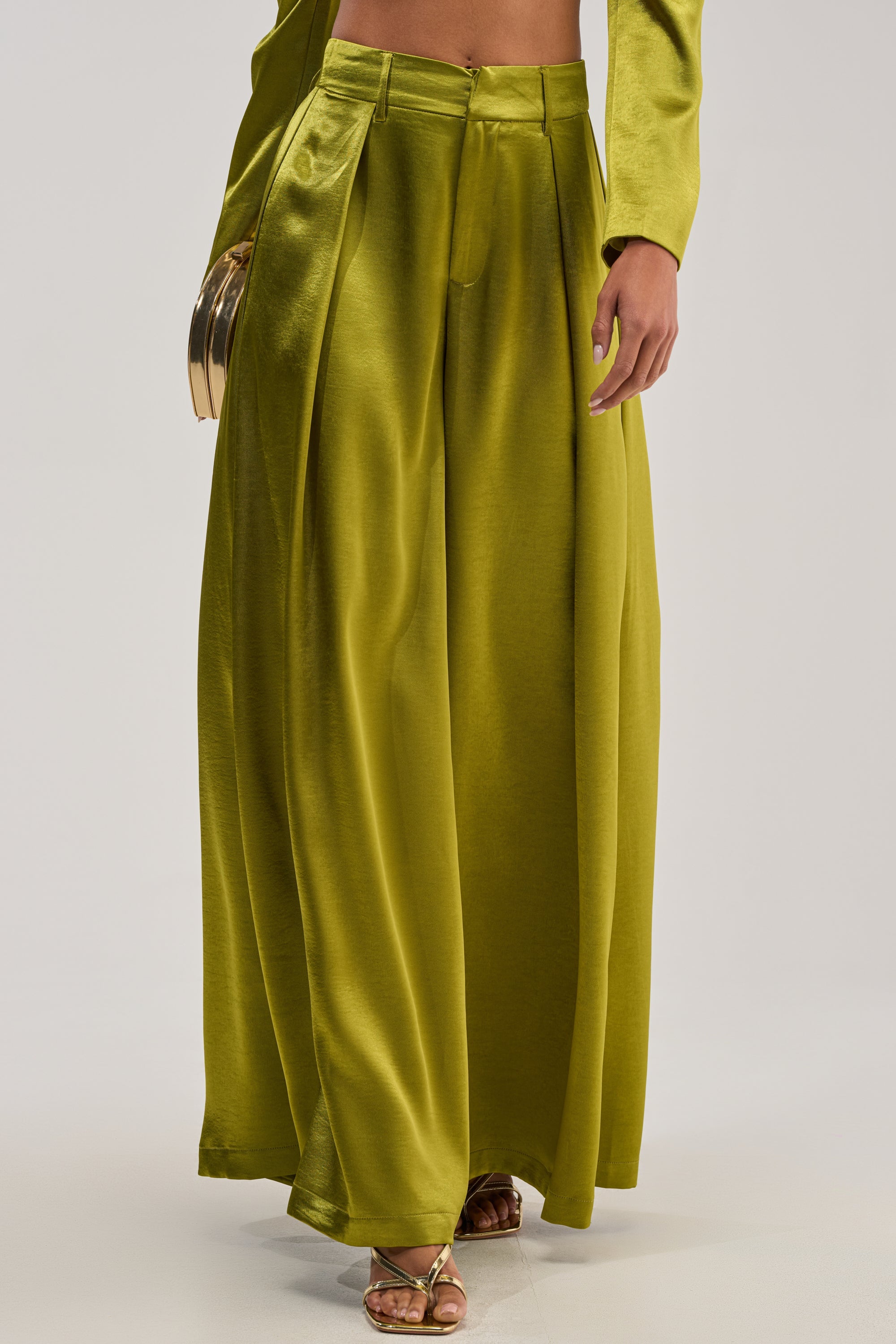 LUCKY ONE SATIN TROUSER