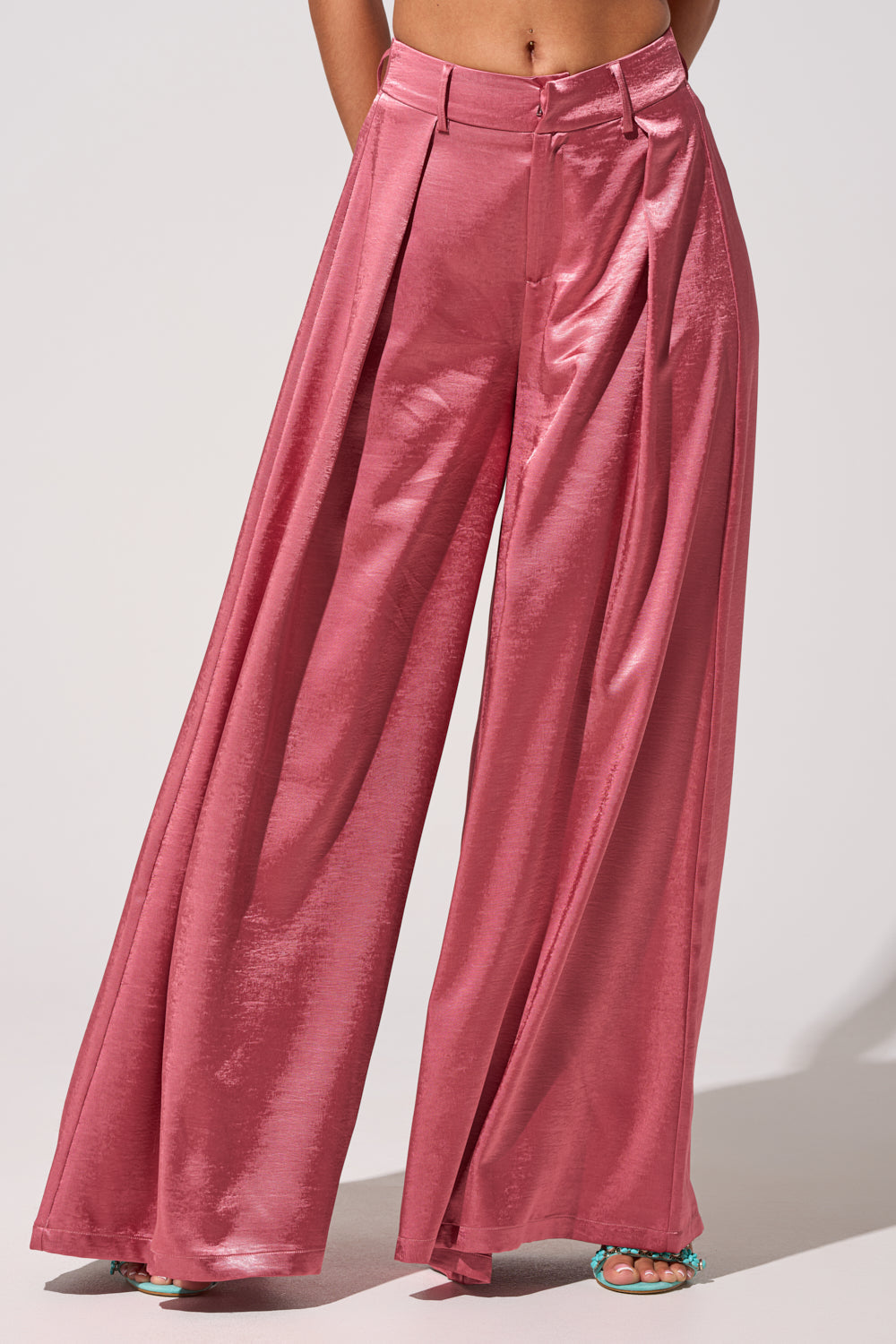 IN FULL BLOOM TROUSER IN MAUVE