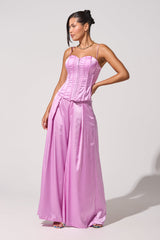 IN FULL BLOOM LIGHT PURPLE TROUSER
