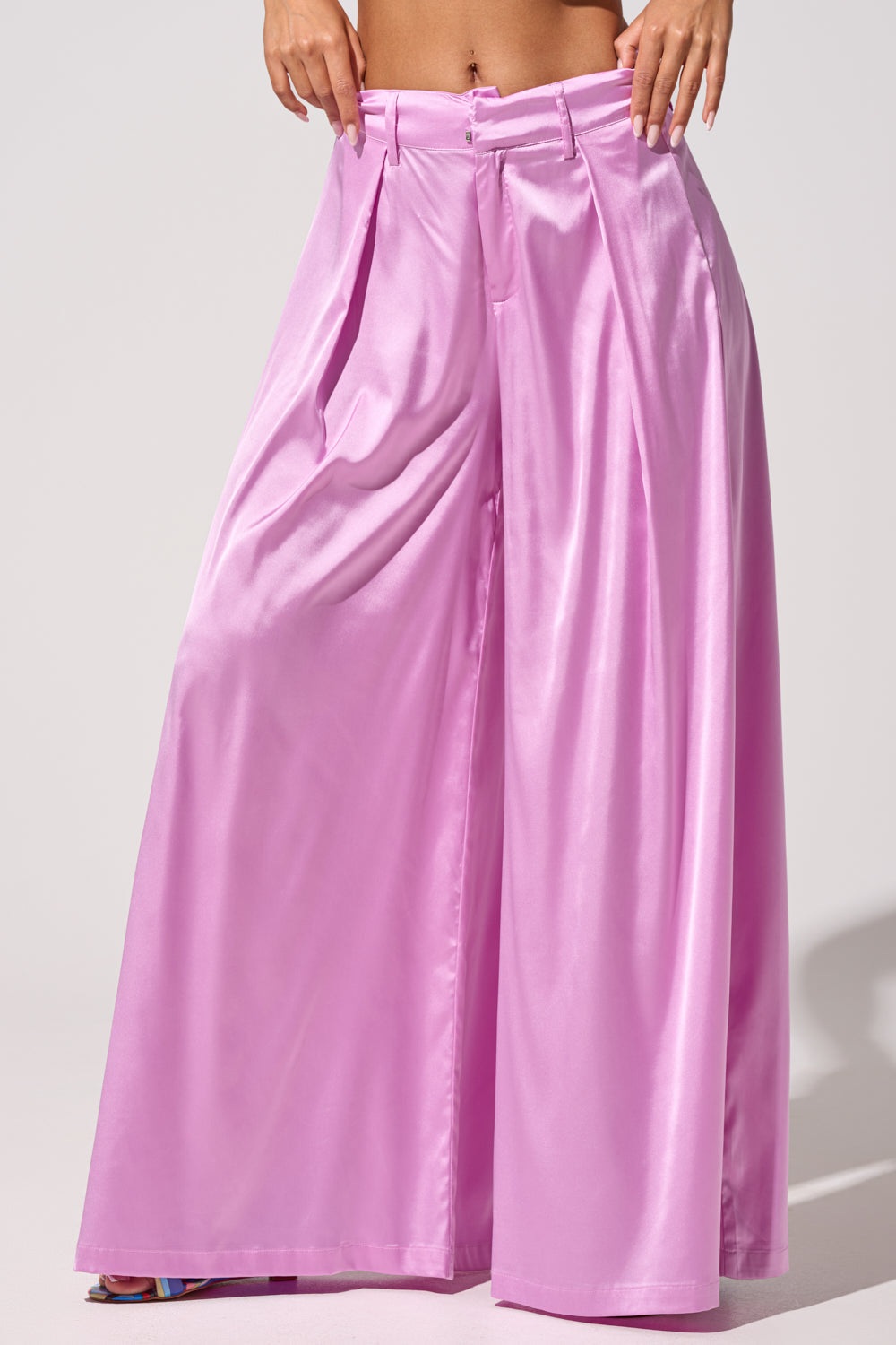 IN FULL BLOOM LIGHT PURPLE TROUSER