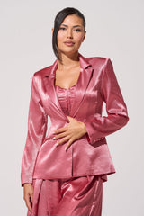 IN FULL BLOOM BLAZER IN MAUVE
