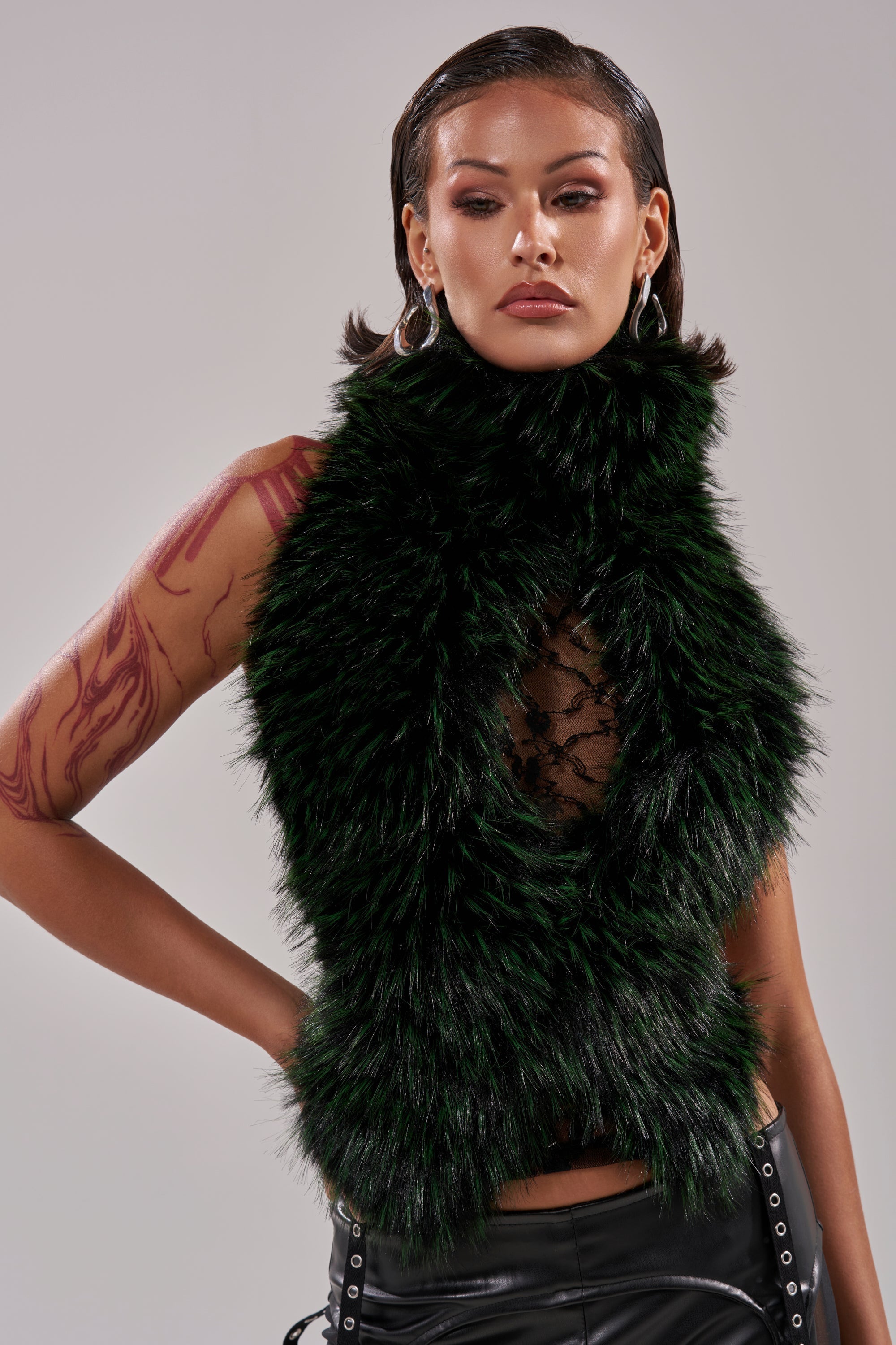 FEEL ME BABY FUR BLOUSE