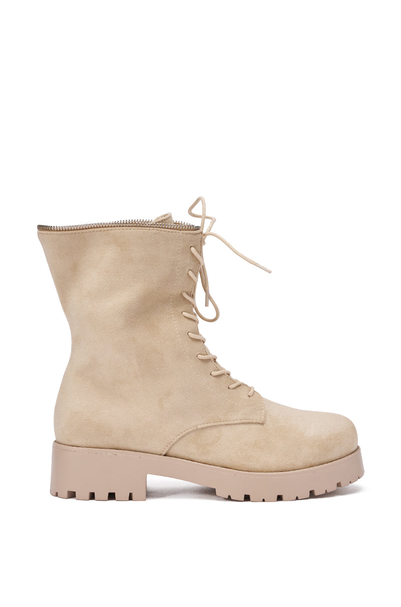 AKIRA GOLD KALLIN BEIGE CONVERTIBLE SHAFT HEIGHT BOOT
