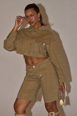 CHECK OUT THE BLING BERMUDA SHORT