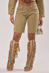 CHECK OUT THE BLING BERMUDA SHORT