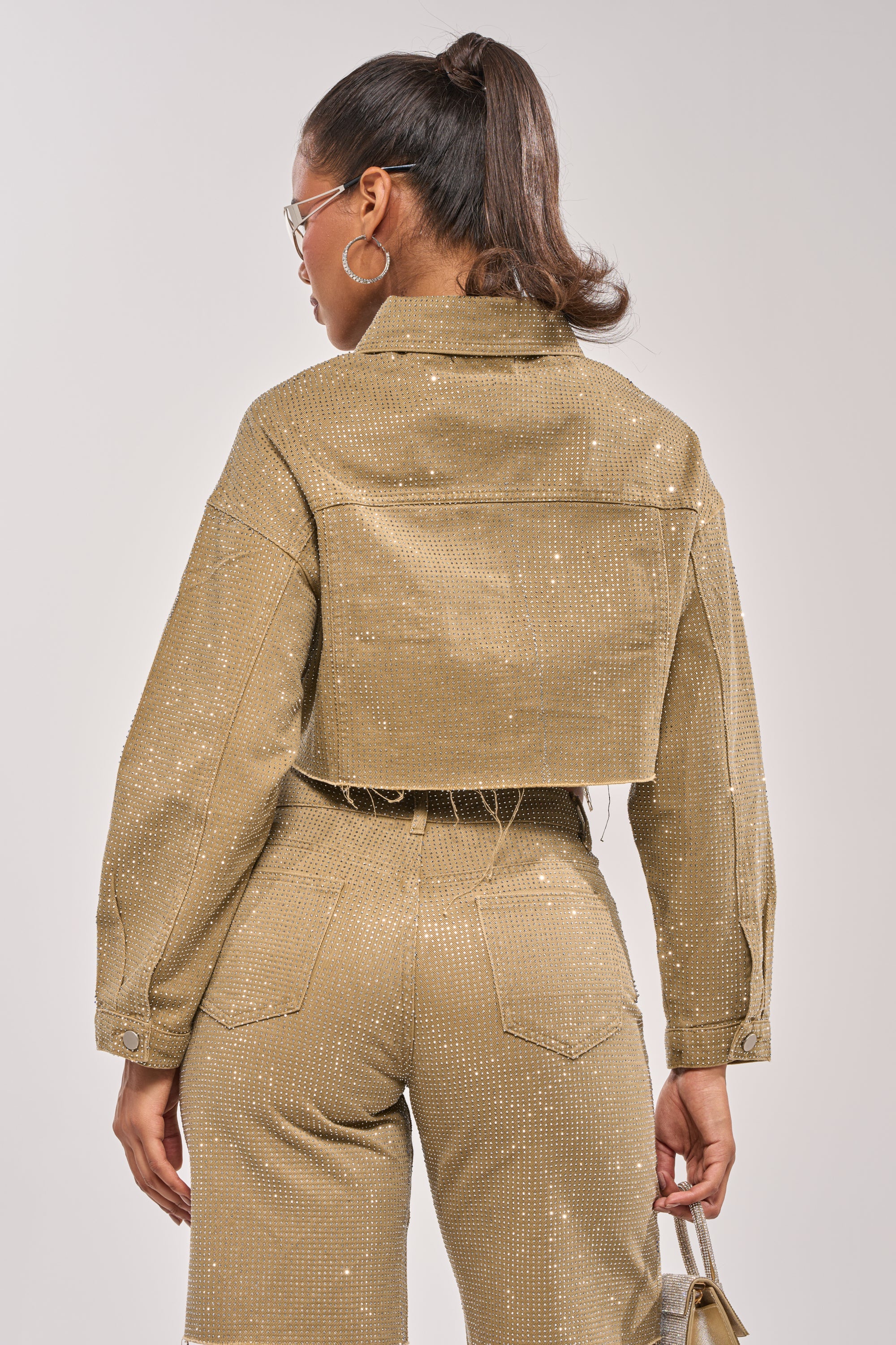 CHECK OUT THE BLING DENIM JACKET