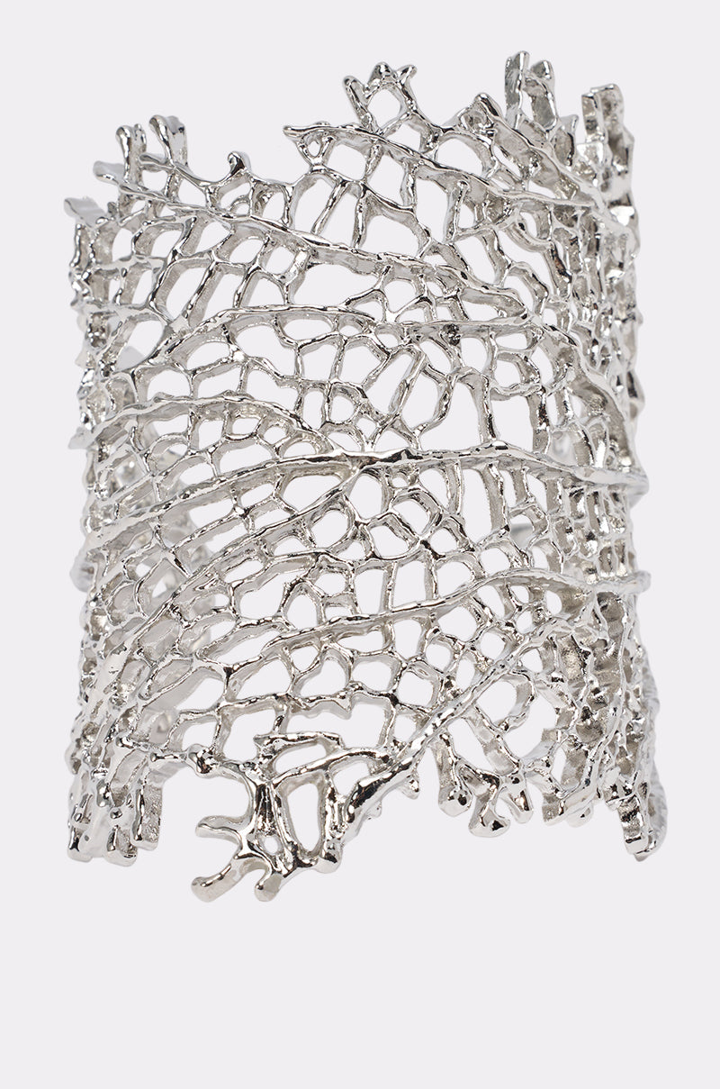 AT THE EVENT BRACELET CUFF IN SILVER