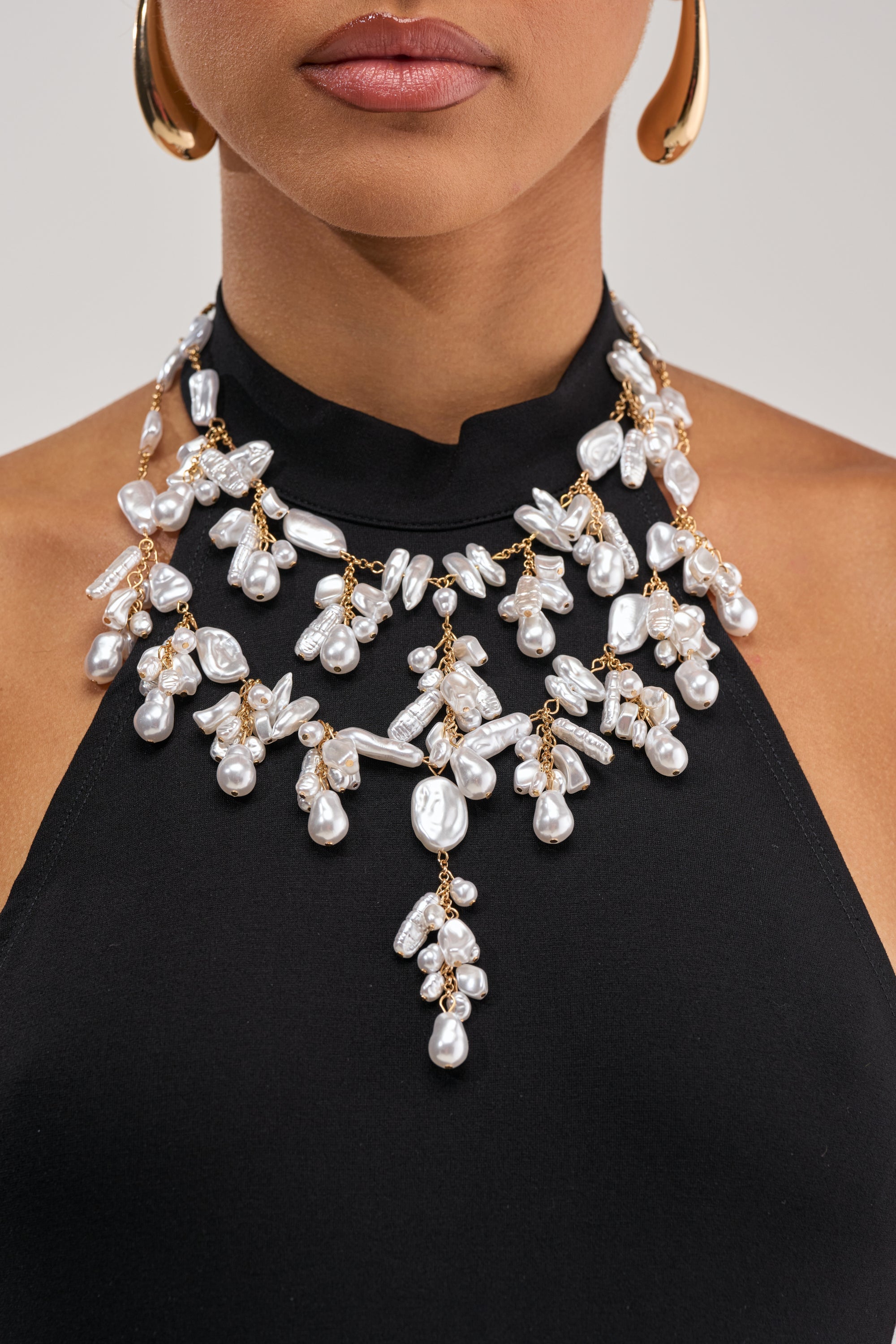 WATERFALL NECKLACE SET