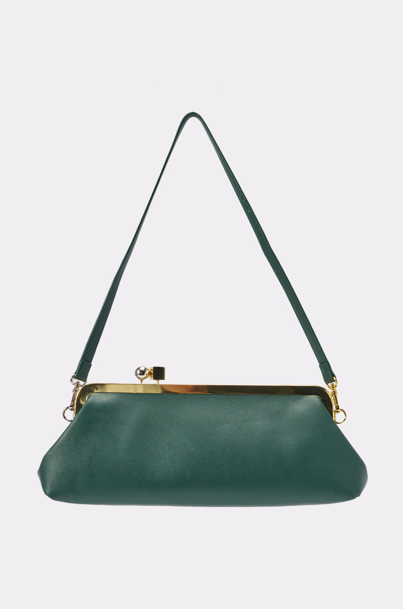 LEILA GREEN PURSE