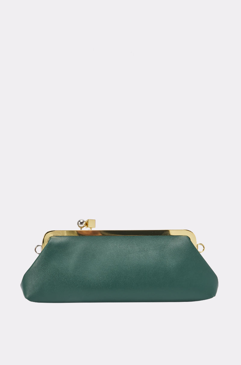 LEILA GREEN PURSE
