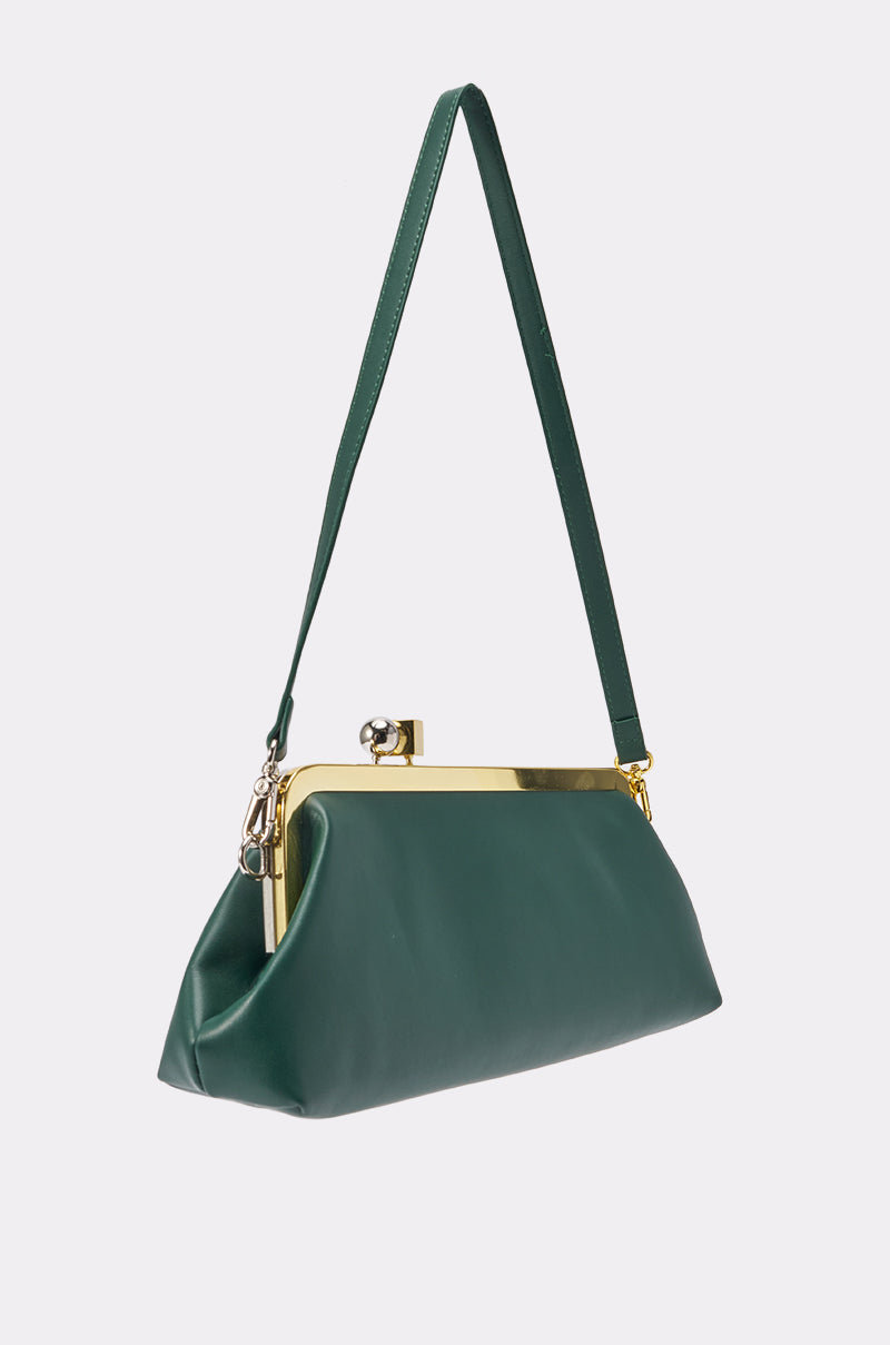 LEILA GREEN PURSE