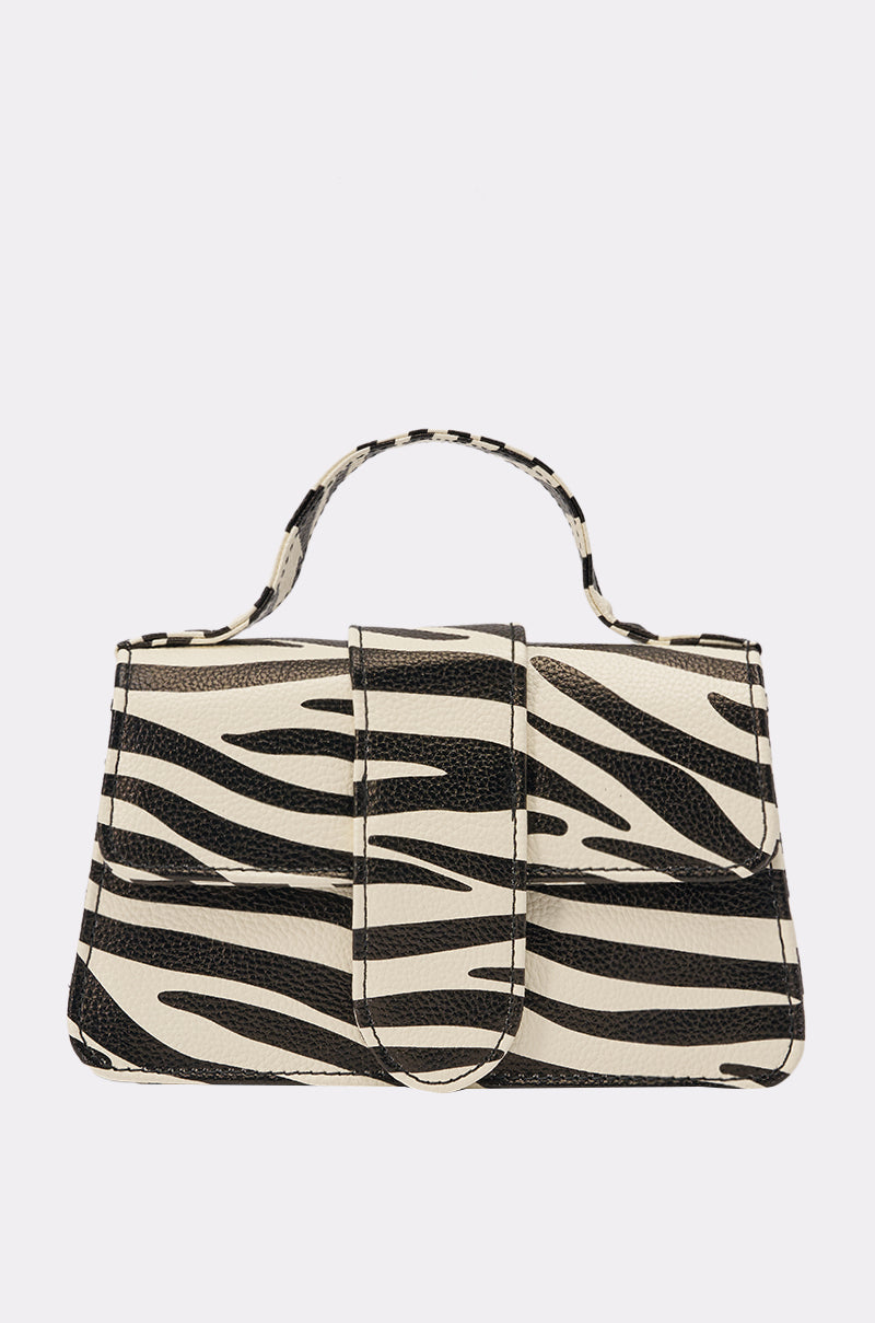 LETS GET WILD ZEBRA BAG