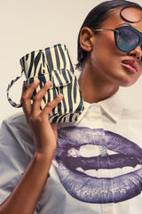 LETS GET WILD ZEBRA BAG