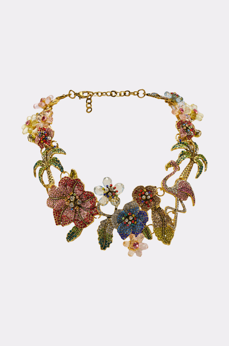 IN THE GARDEN STATEMENT NECKLACE