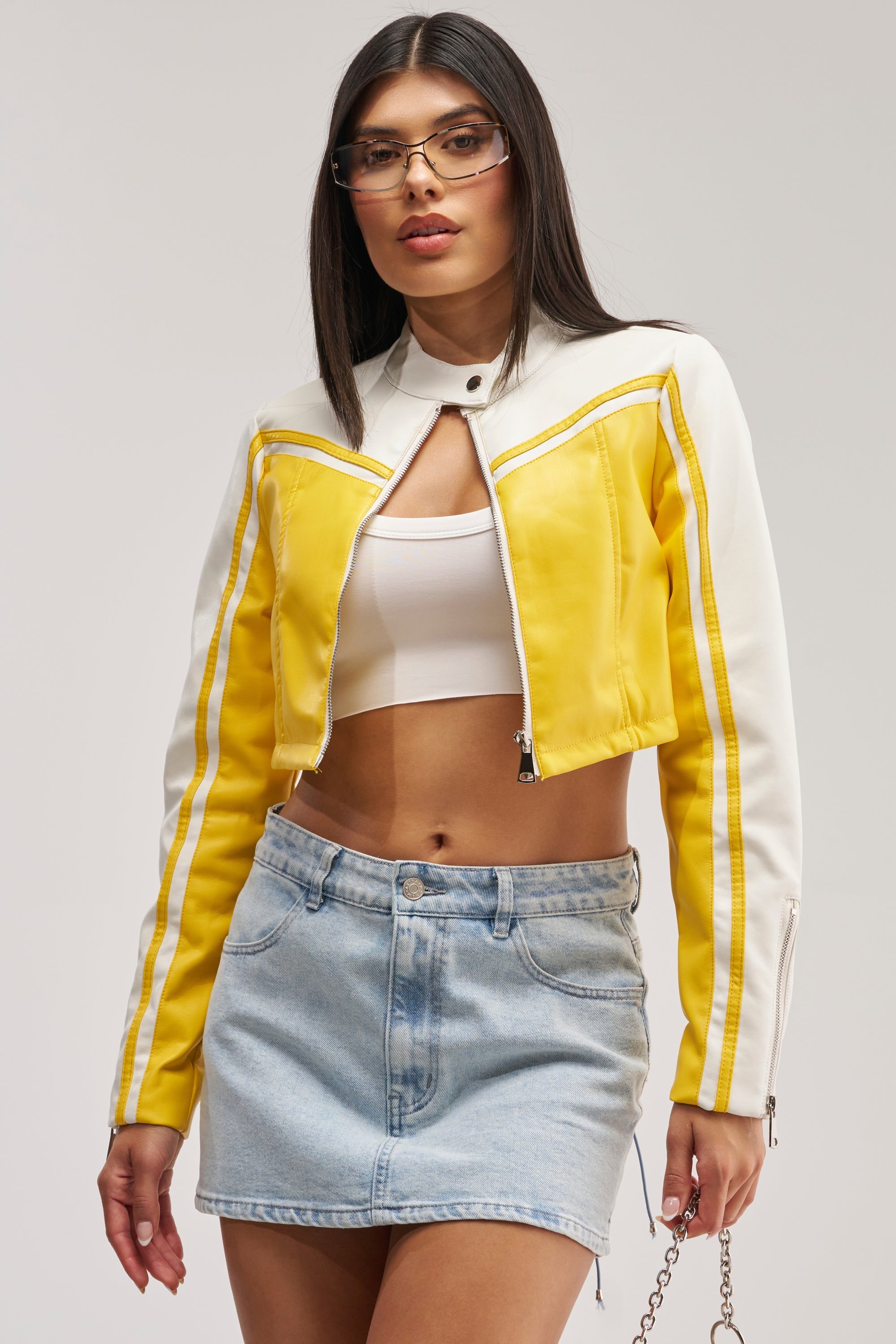 WEST LOOP RACER MOTO IN YELLOW