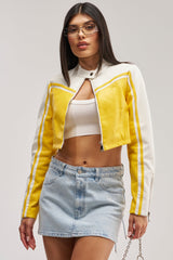 WEST LOOP RACER MOTO IN YELLOW