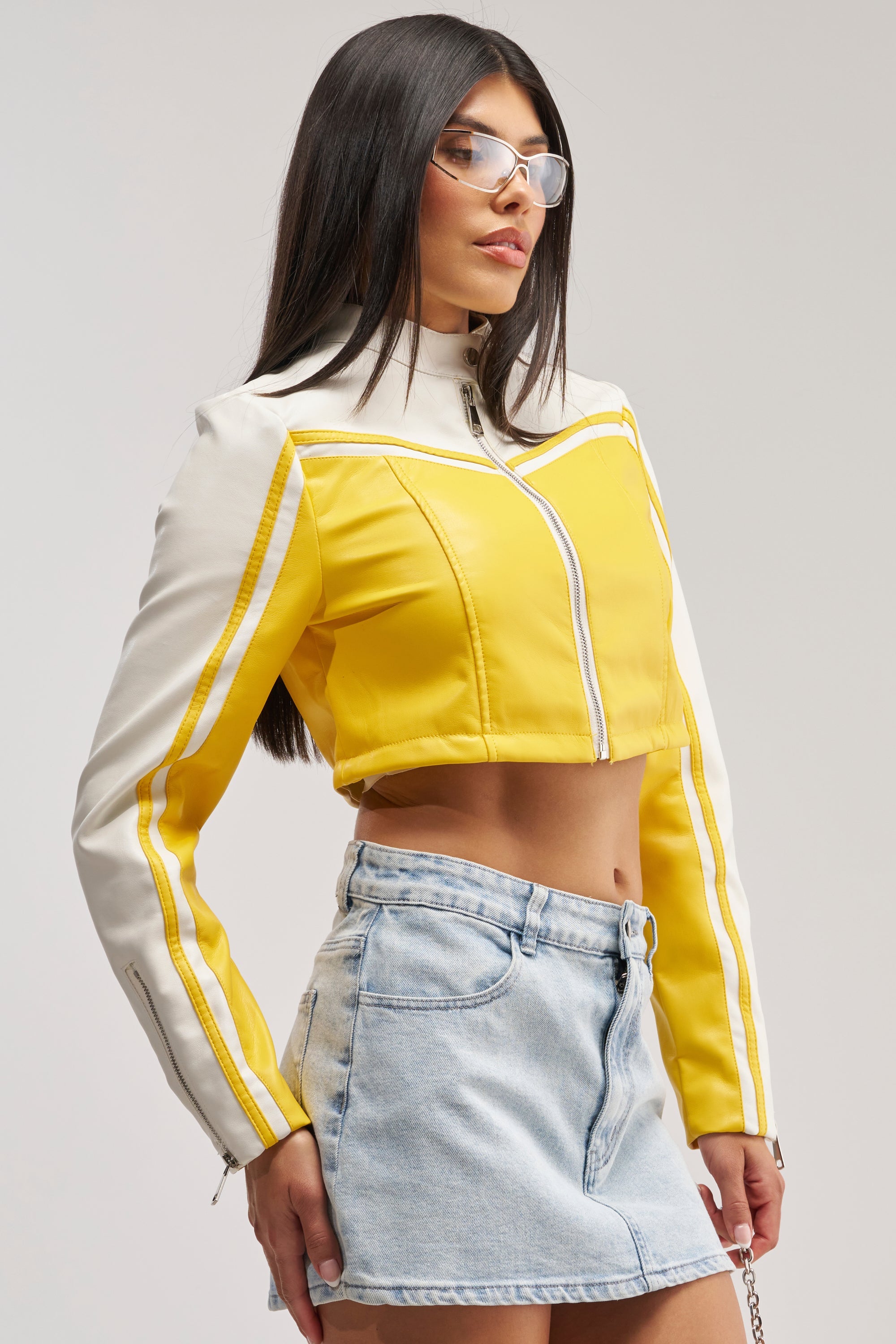 WEST LOOP RACER MOTO IN YELLOW