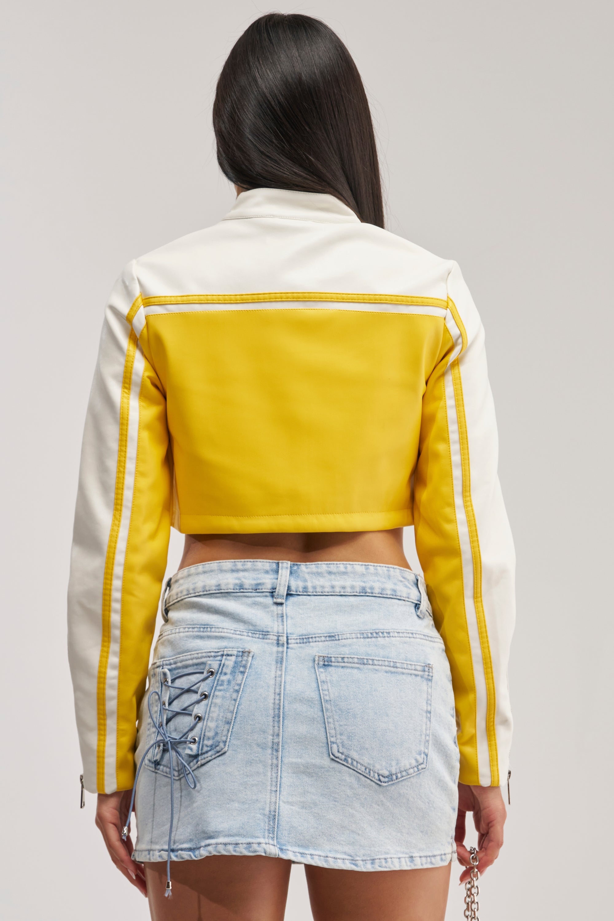 WEST LOOP RACER MOTO IN YELLOW