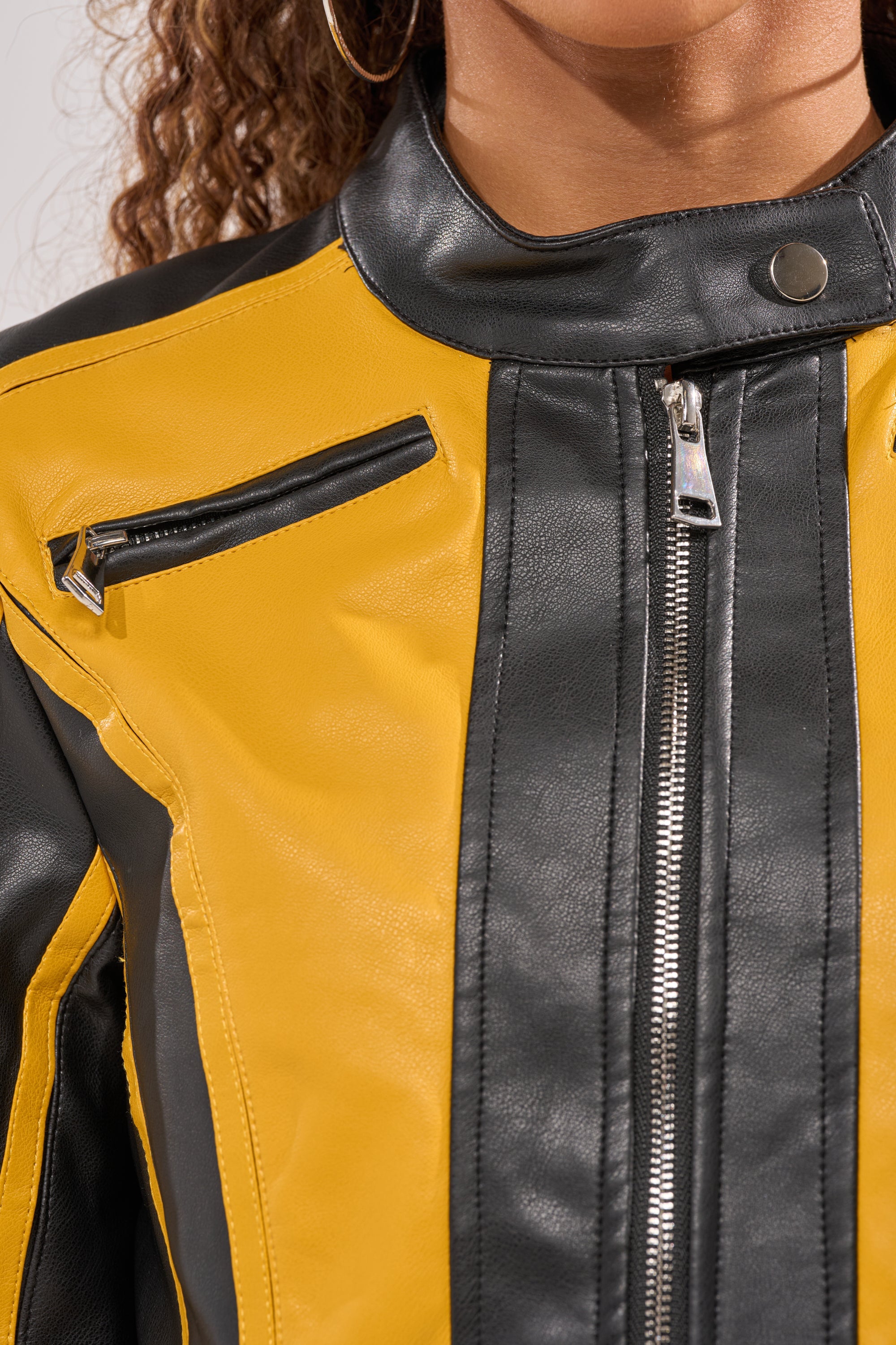 ON YOUR MARKS RACER MOTO IN YELLOW MULTI