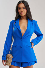 PENELOPE BLAZER IN ROYAL BLUE
