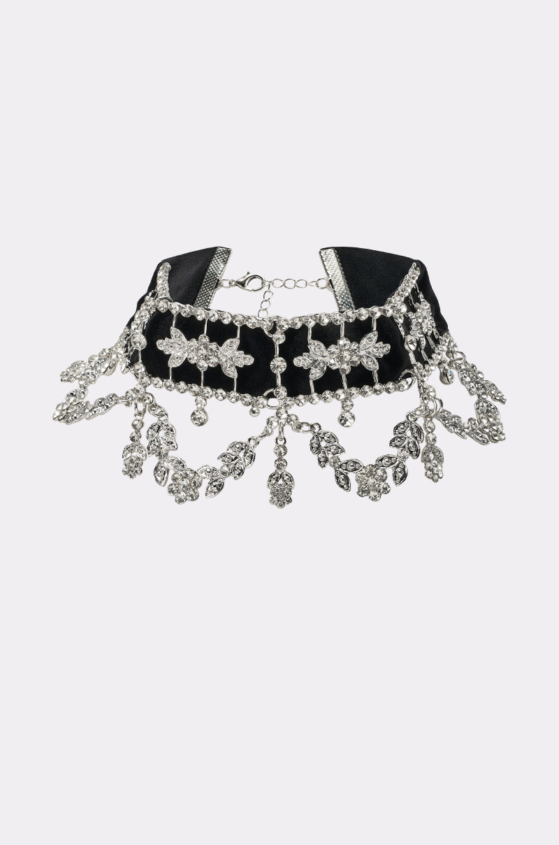 WHERES THE PARTY CHOKER NECKLACE