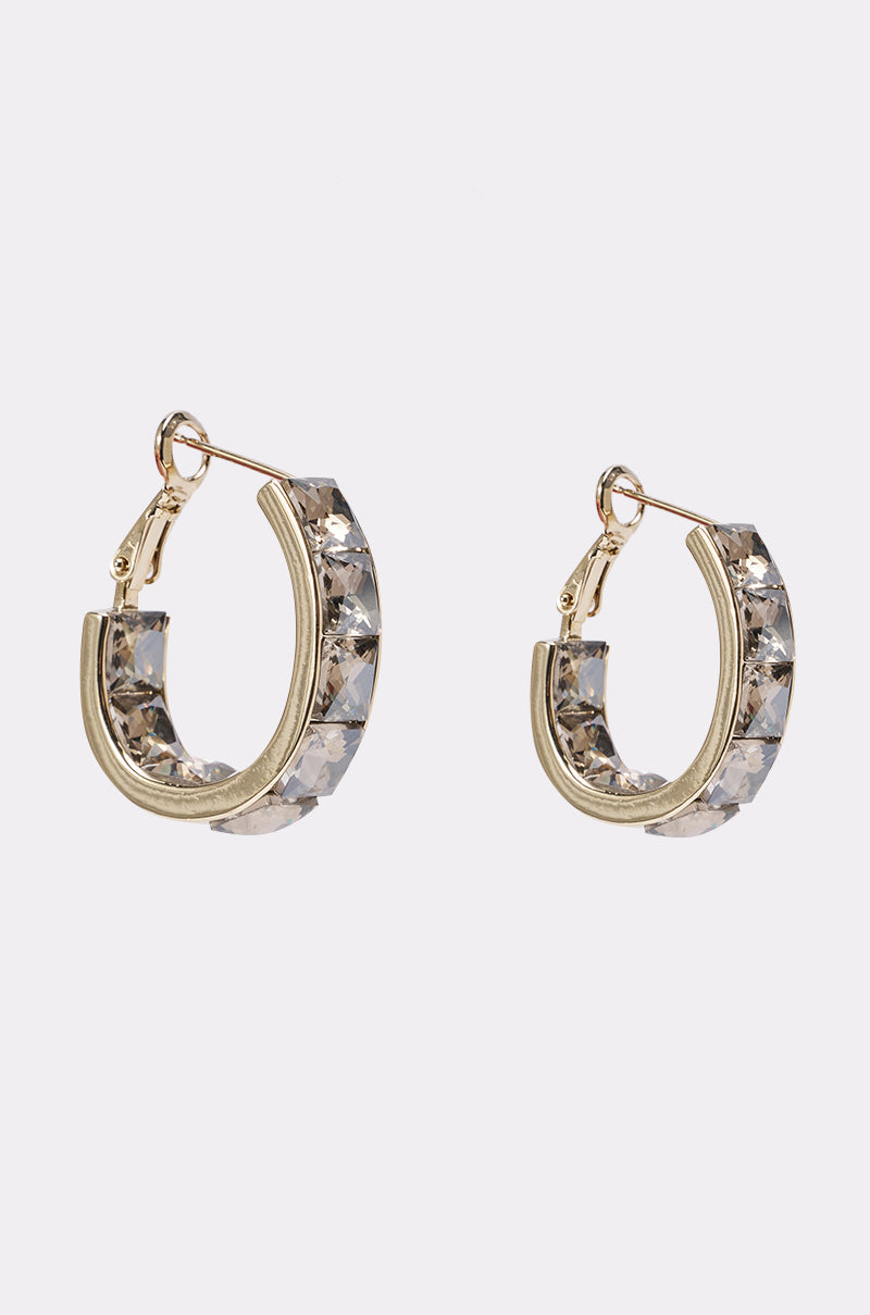 GLITZ AND GLAM GOLD EARRING