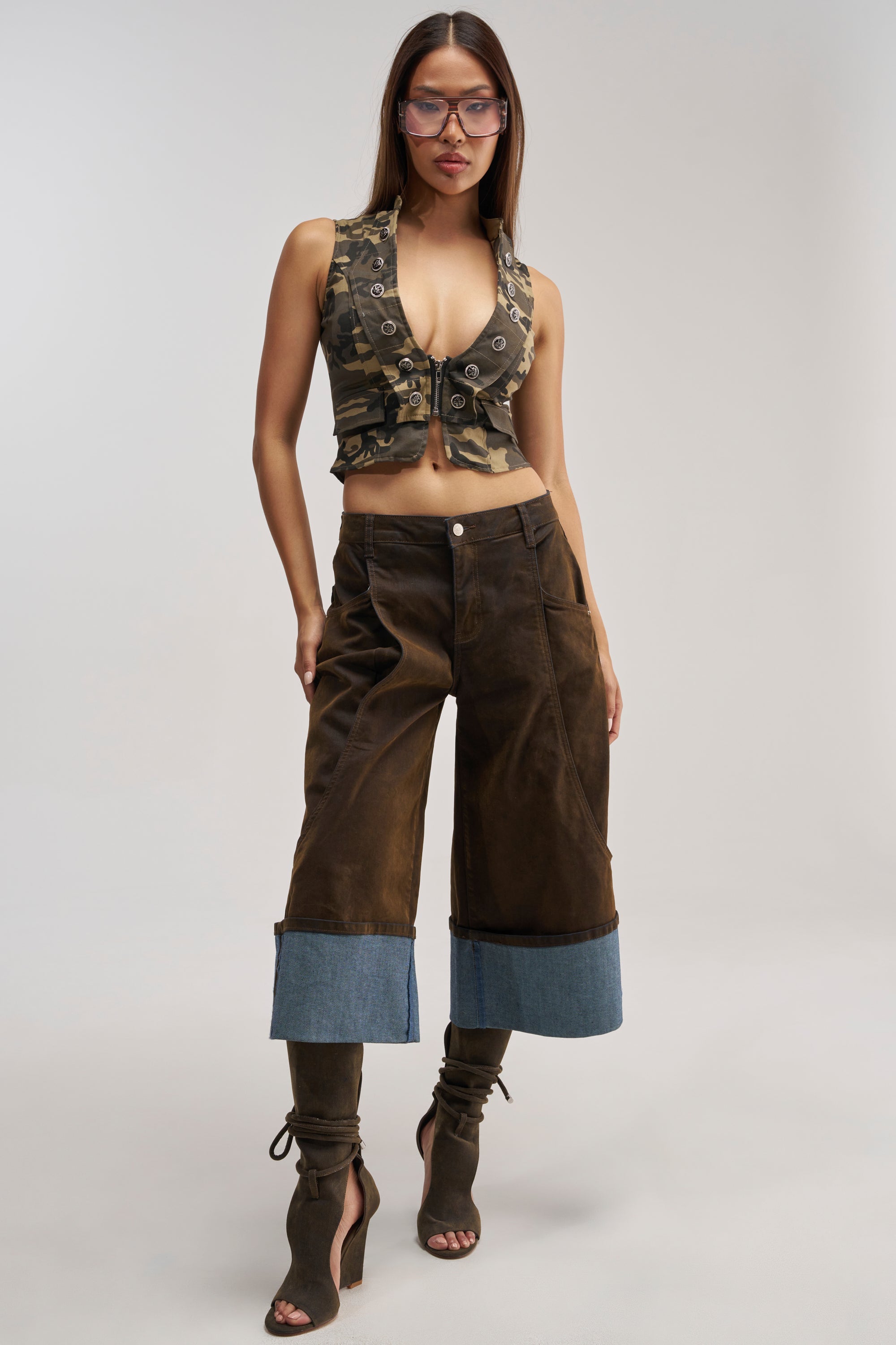 CADET KELLY ZIP FRONT VEST