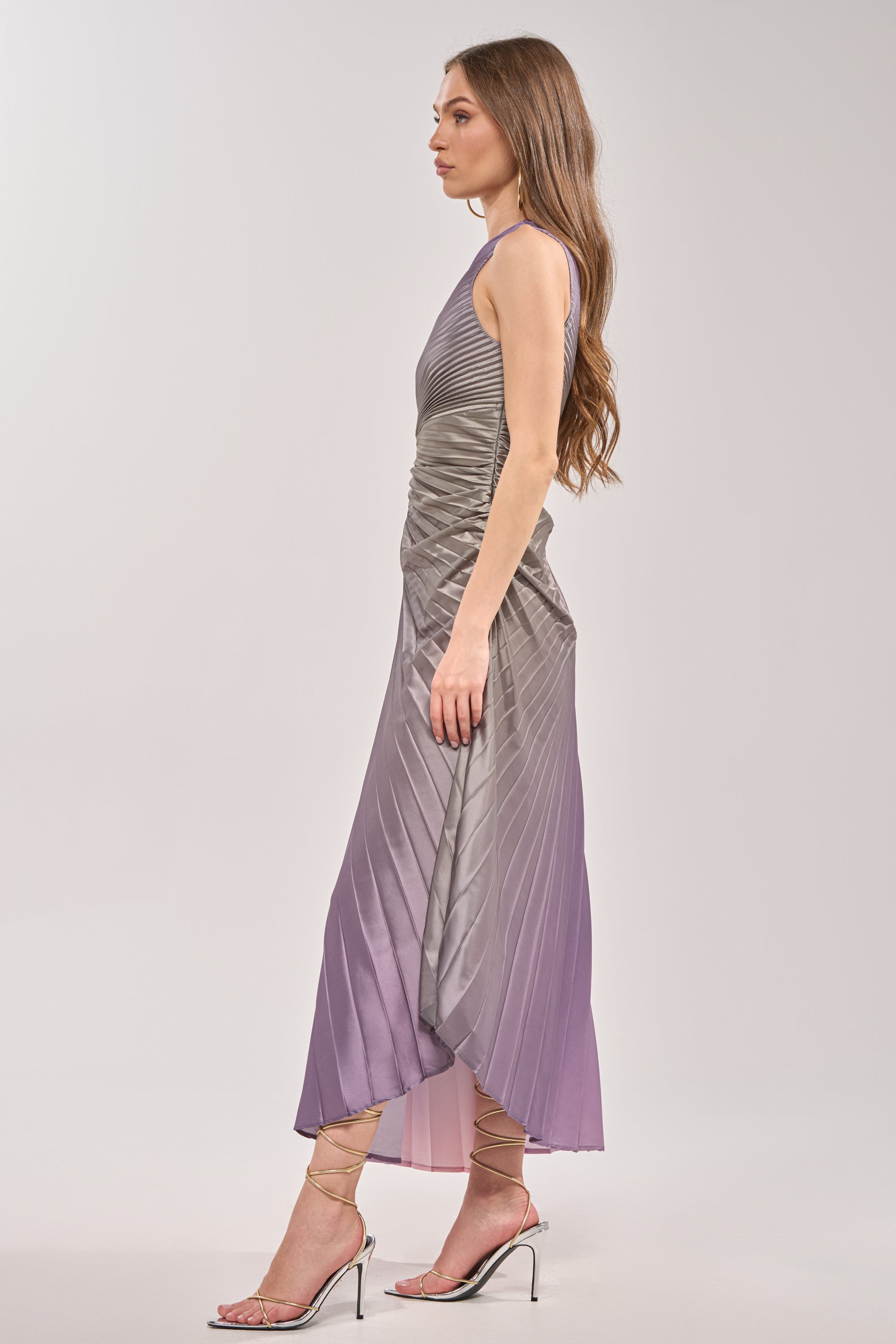 HERE TO SHINE PURPLE MAXI DRESS