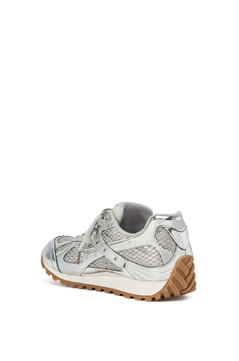 AKIRA GOLD LENIYA SILVER SNEAKER