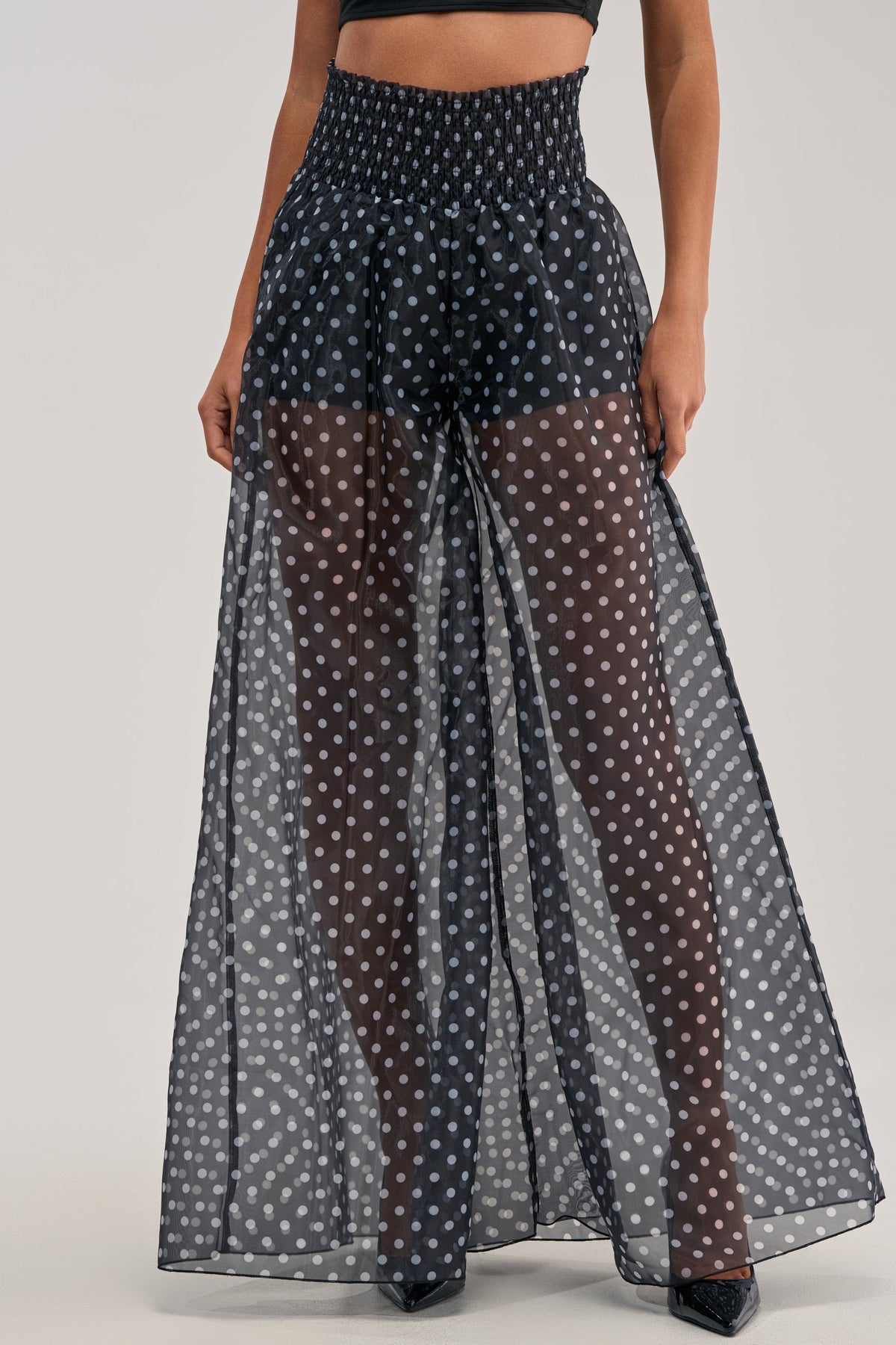 PRETTY GIRL POLKA DOT PALAZZO PANT